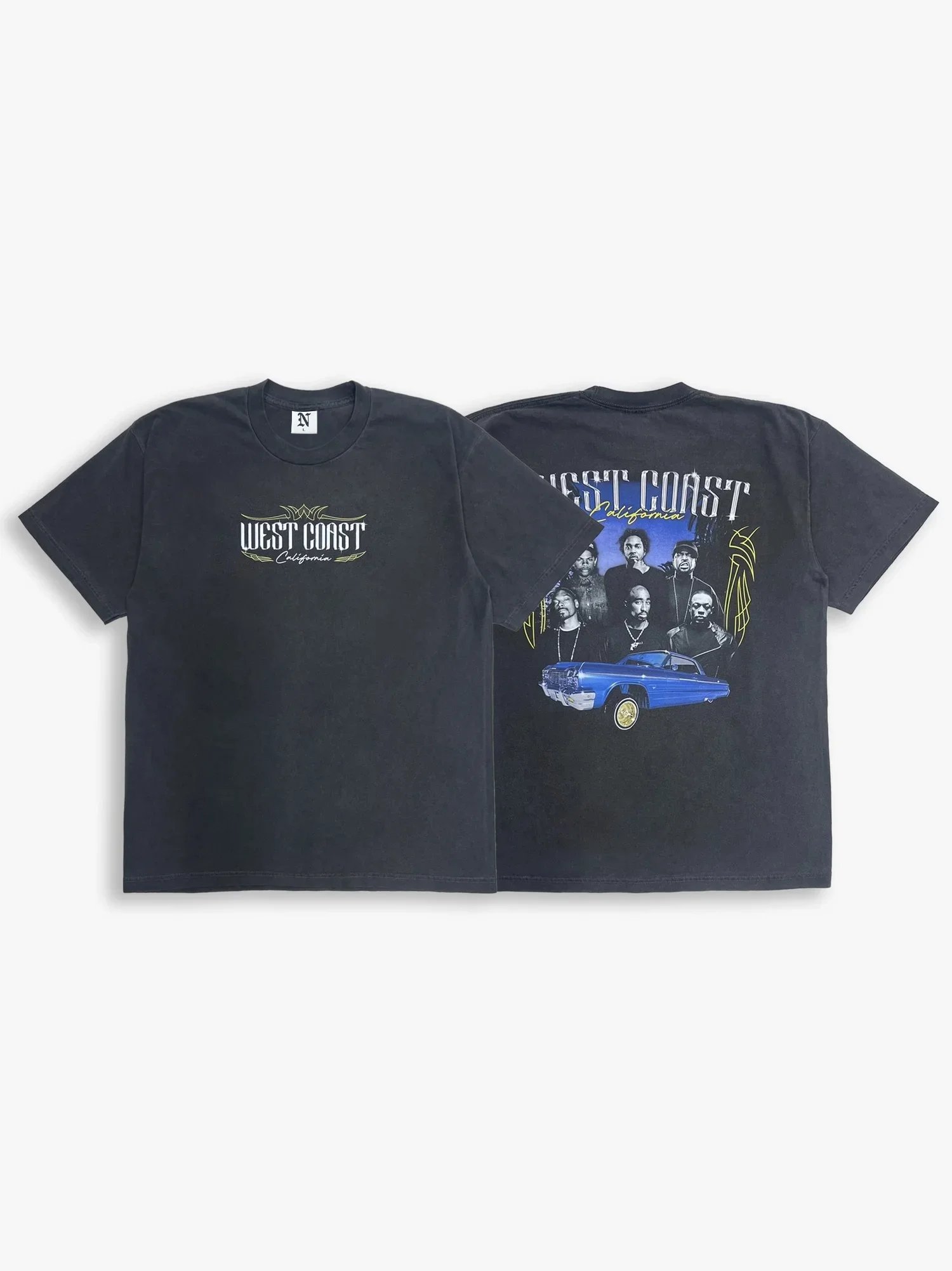 West Coast Vintage Washed Tee