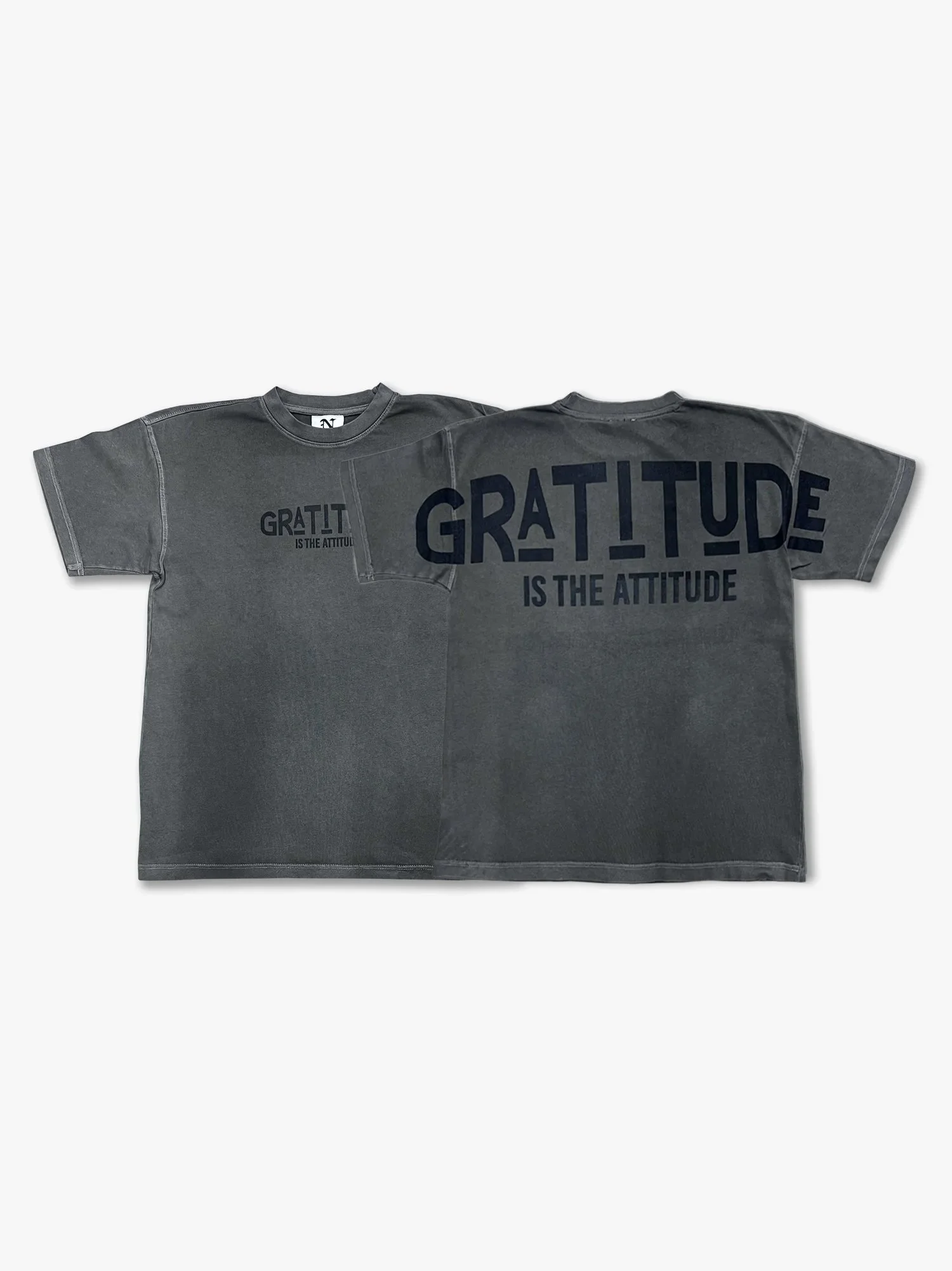 Gratitude Is The Attitude Vintage Washed Tee