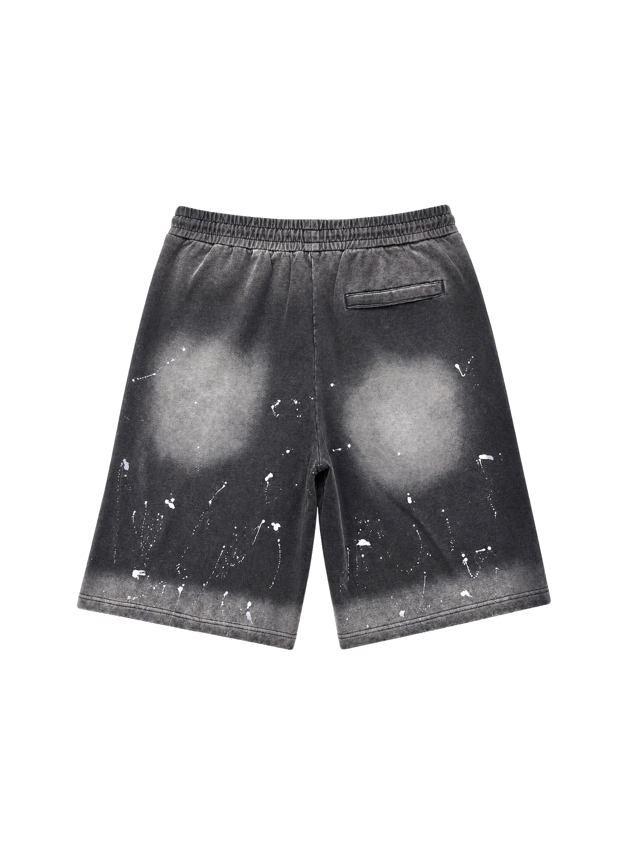 Heavyweight "Painter" Splatter Sweat Shorts