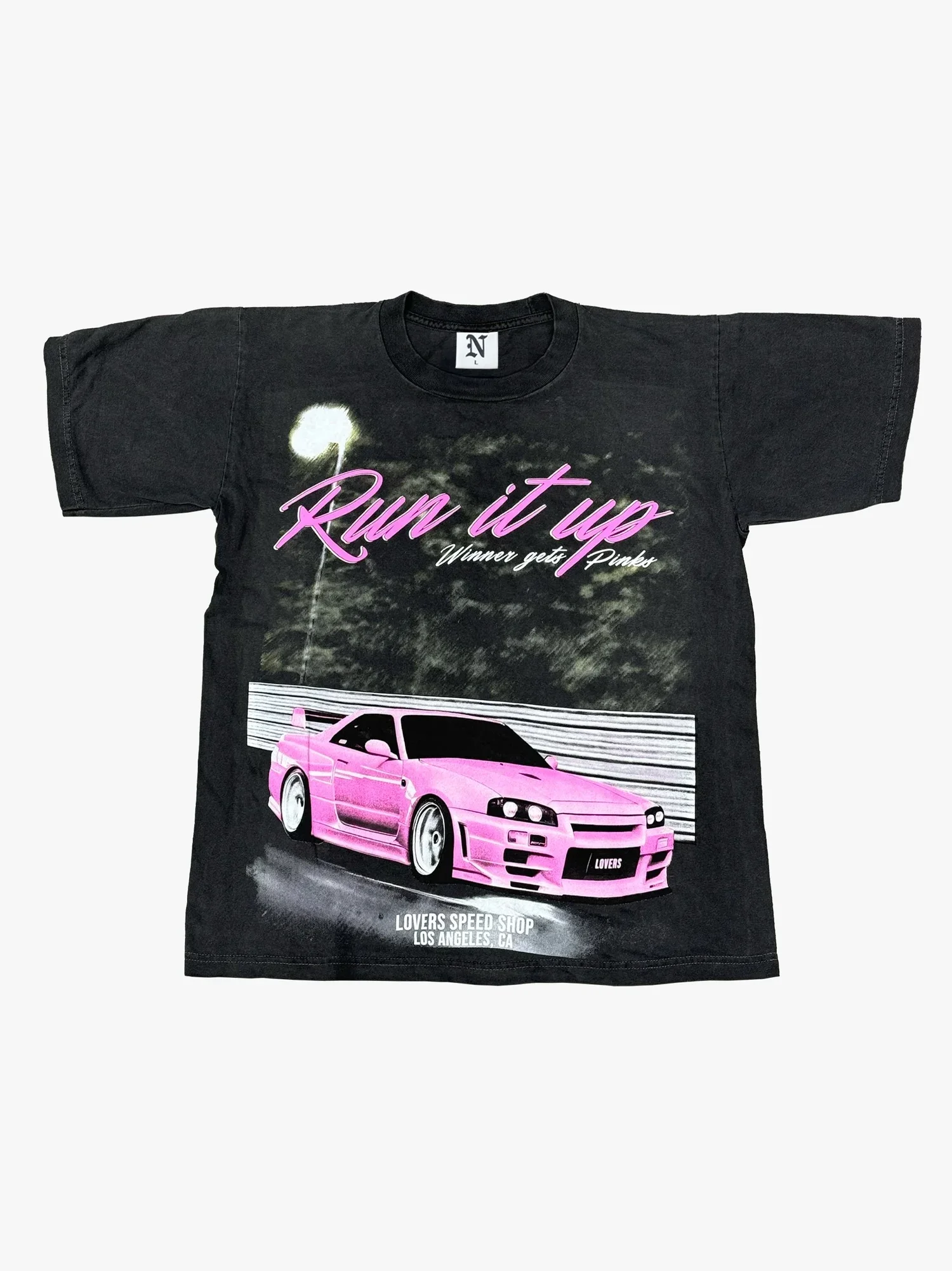 Run It Up GTR Vintage Washed Tee Shirt