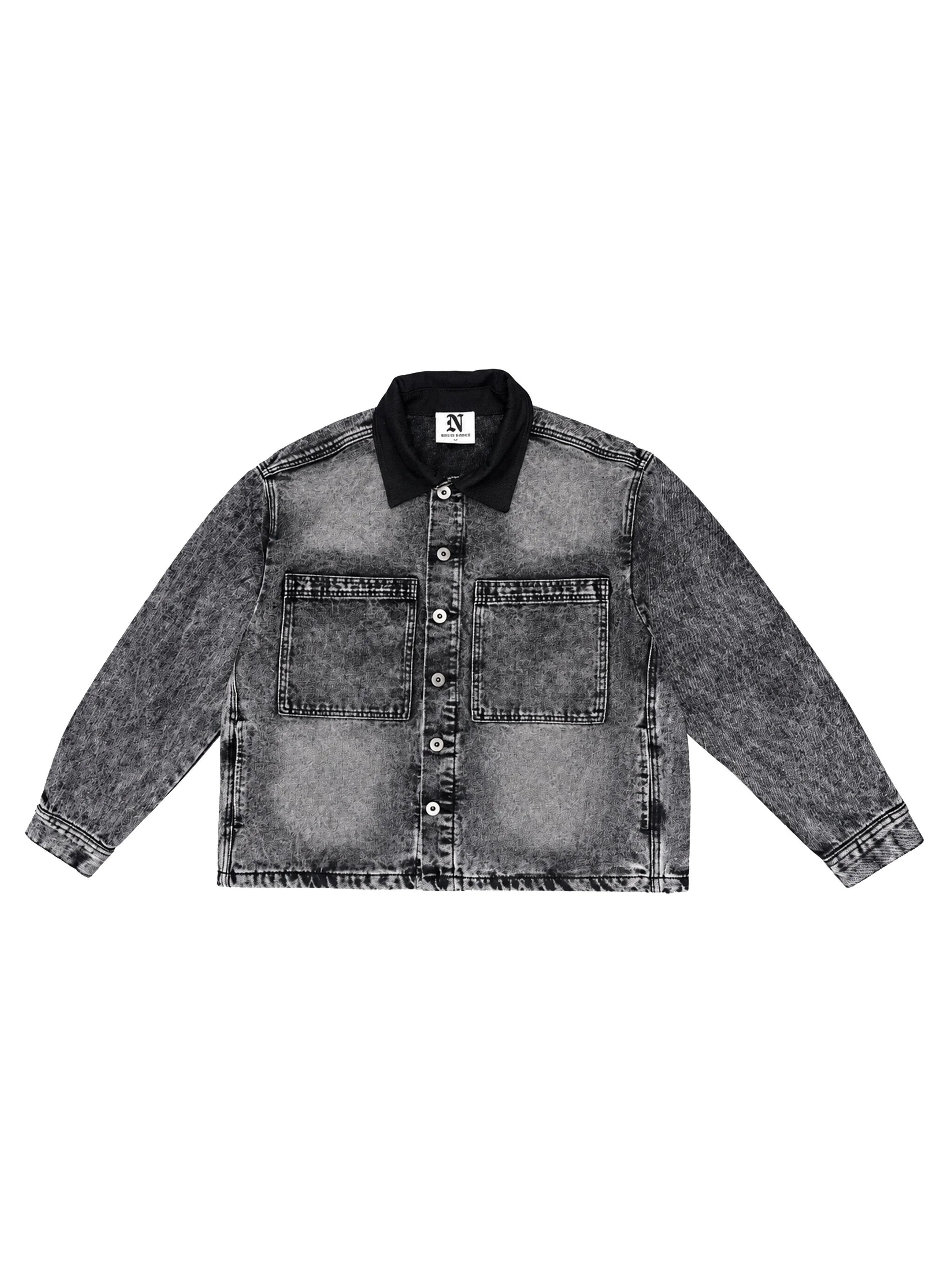 Novo Los Angeles_0002_Charcoal acid-wash button-front jacket.jpg