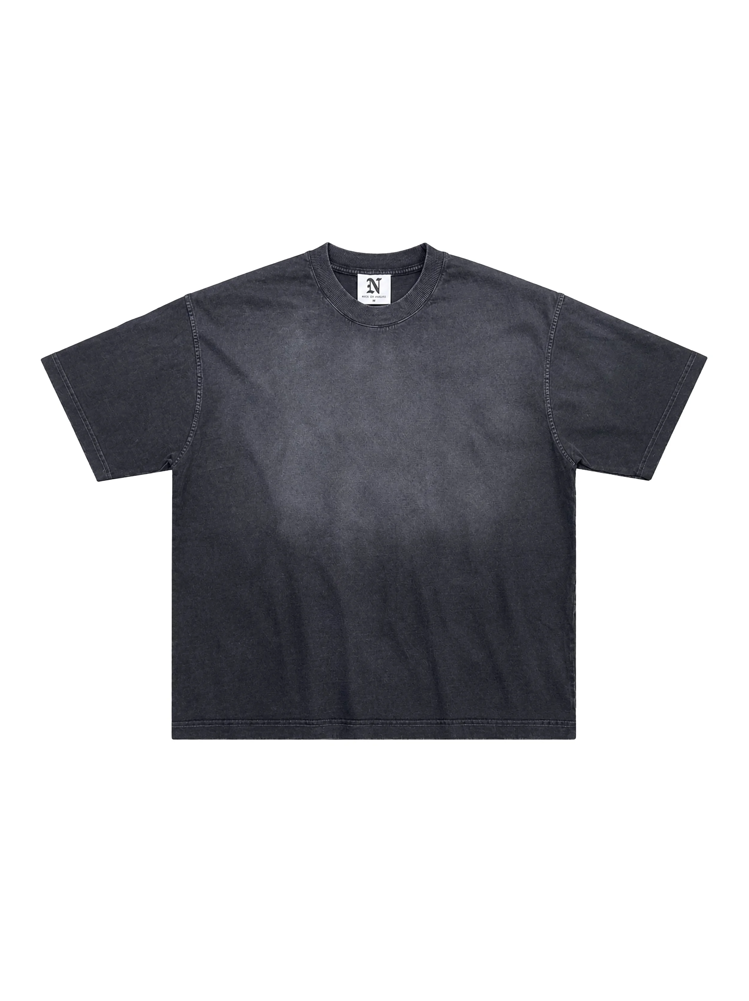 Black Blank Lux Tee Shirt