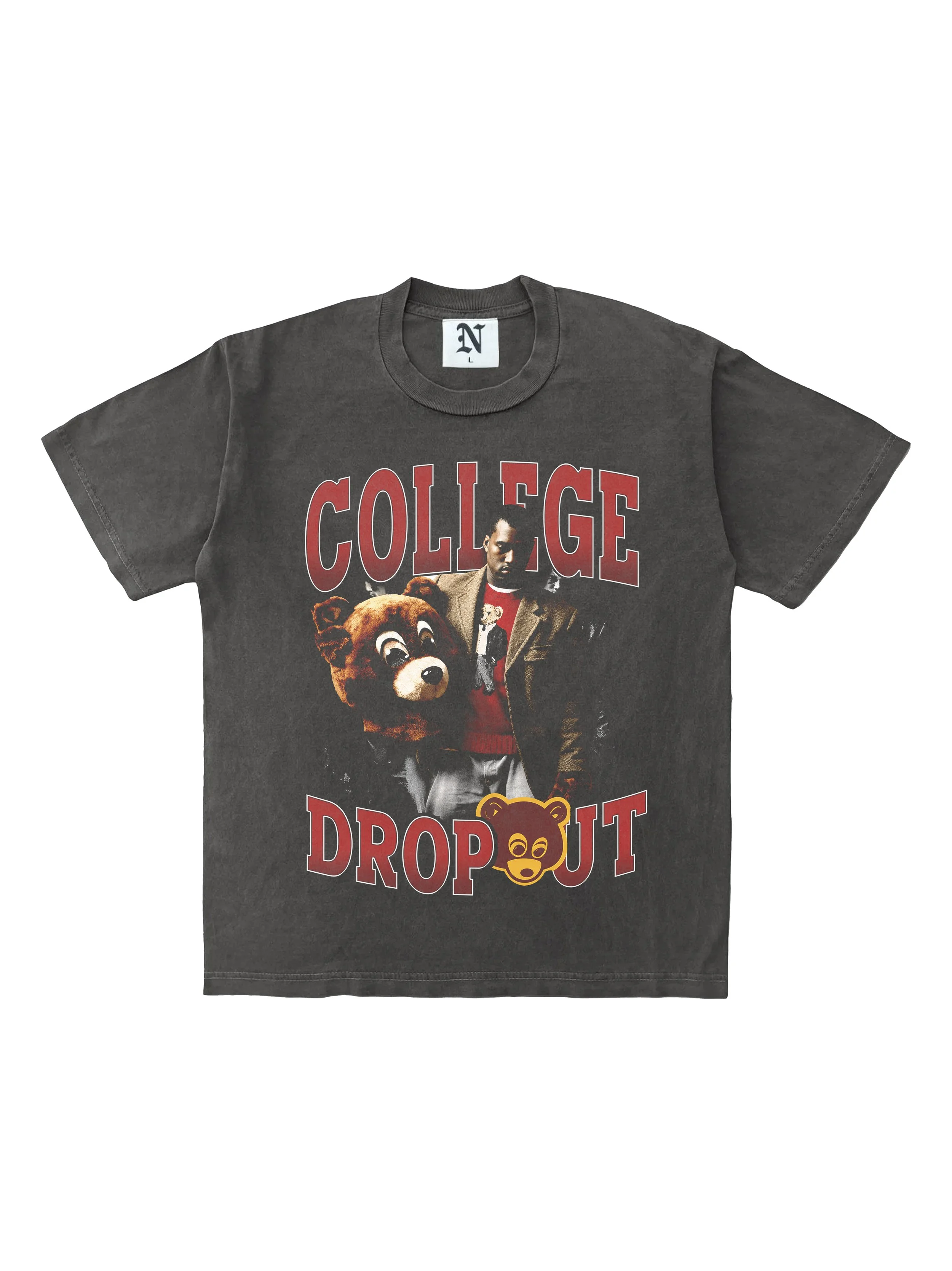 College Dropout Vintage Washed Tee Shirt