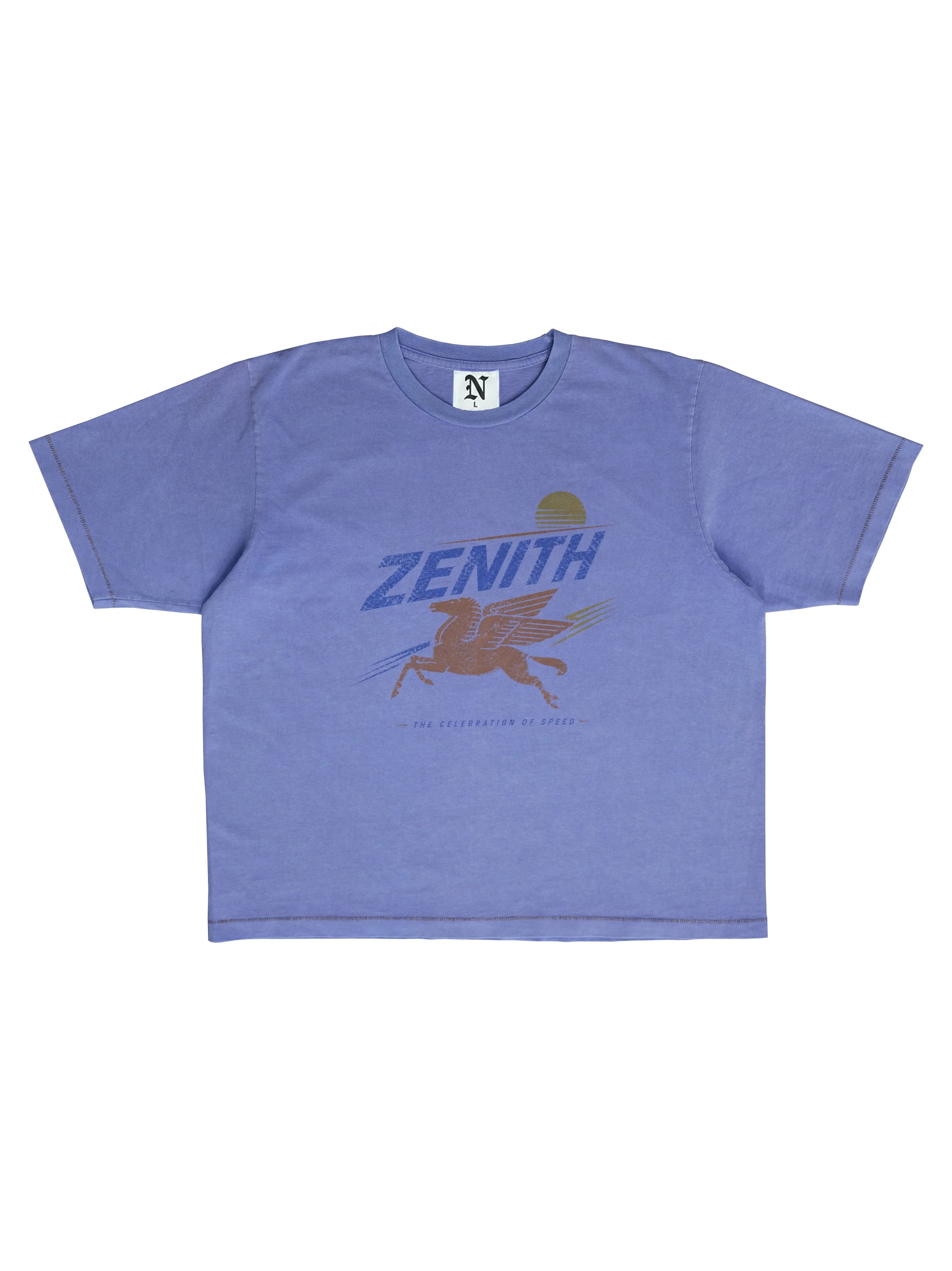 Zenith Pegasus Vintage Washed Tee Shirt