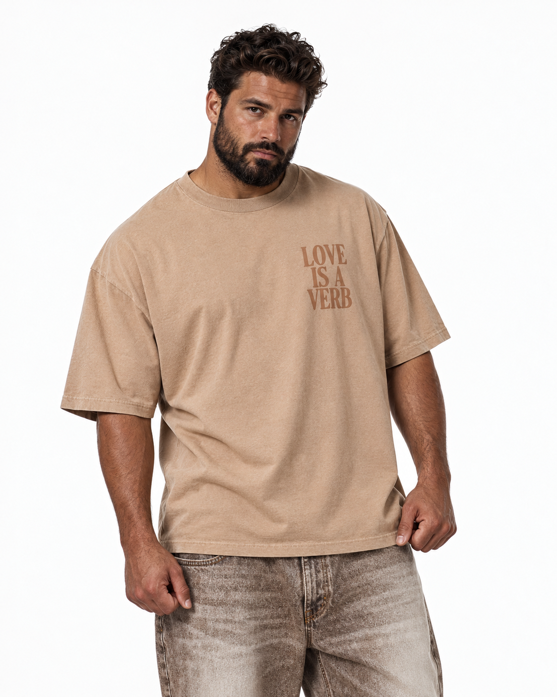 Love is a verb luxury streetwear portrait.png