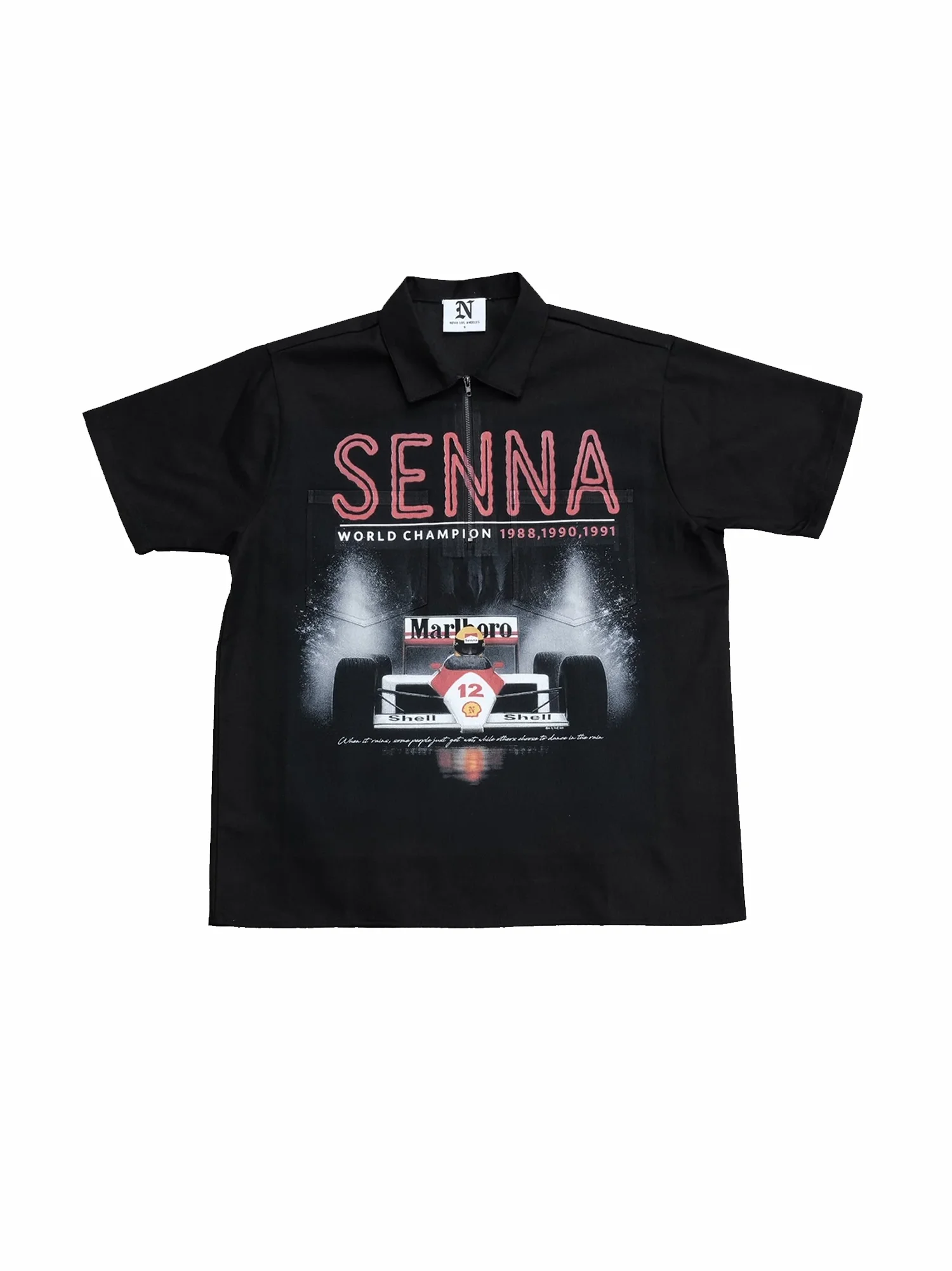 Senna Zip Up Work Shirt