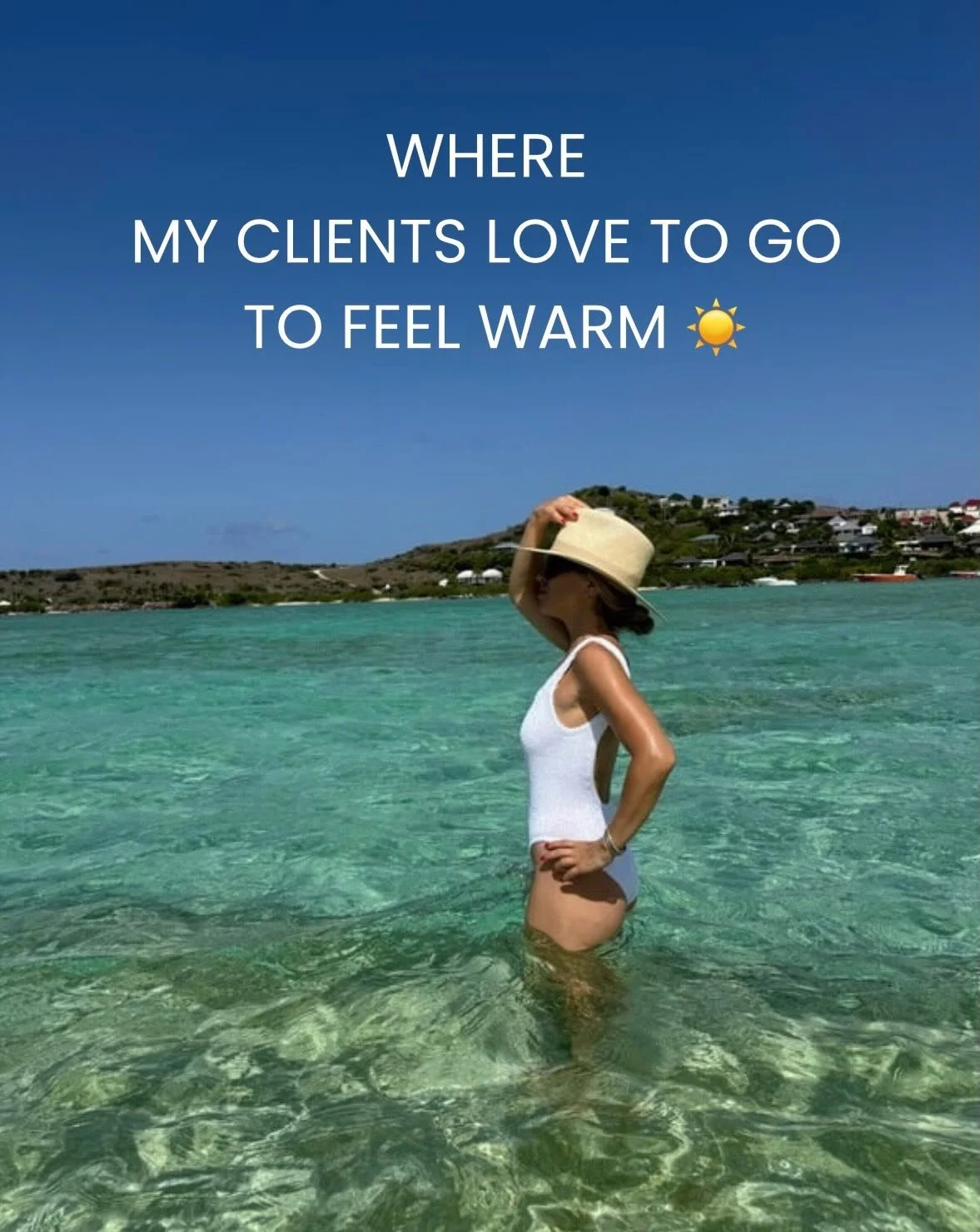 Snowing here&hellip;

Meanwhile my clients are deciding between ☀️

St. Barths for chic energy.

Costa Rica for jungle + barefoot luxury.

Anguilla for effortless calm.

Warmth isn&rsquo;t just temperature. It&rsquo;s a vibe.

Which one feels like yo