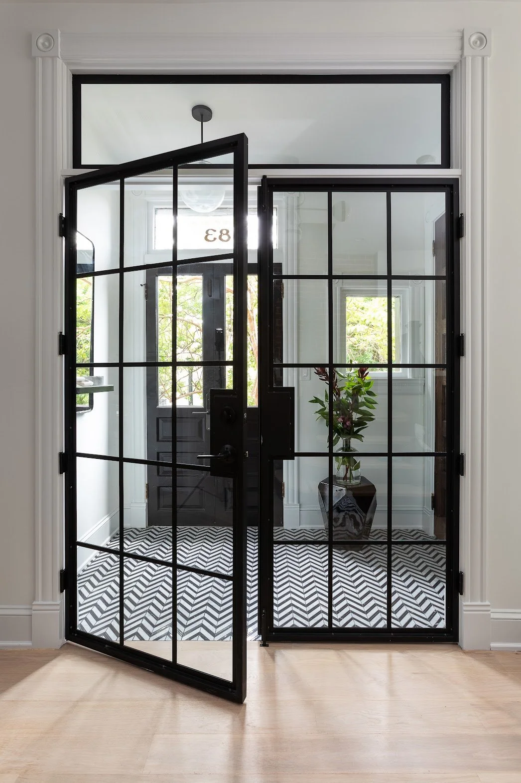 This DC Victorian — and former brothel — is now all about clean lines and a unique black-and-white palette