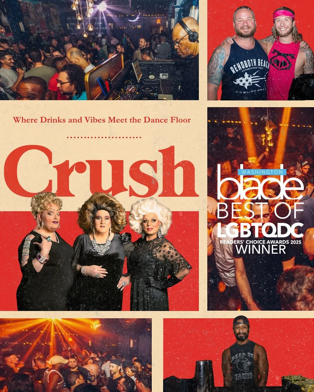 🏆✨ We Won✨🏆

Thank you to everyone who voted for us in the @washblade Best of LGBTQ DC 2025 Awards! 

💃 Best LGBTQ Bar &ndash; Readers&rsquo; Choice
🍸 Best Happy Hour &ndash; Editor&rsquo;s Choice
🐻 Best LGBTQ Party &ndash; Grizzly Bear Happy Ho