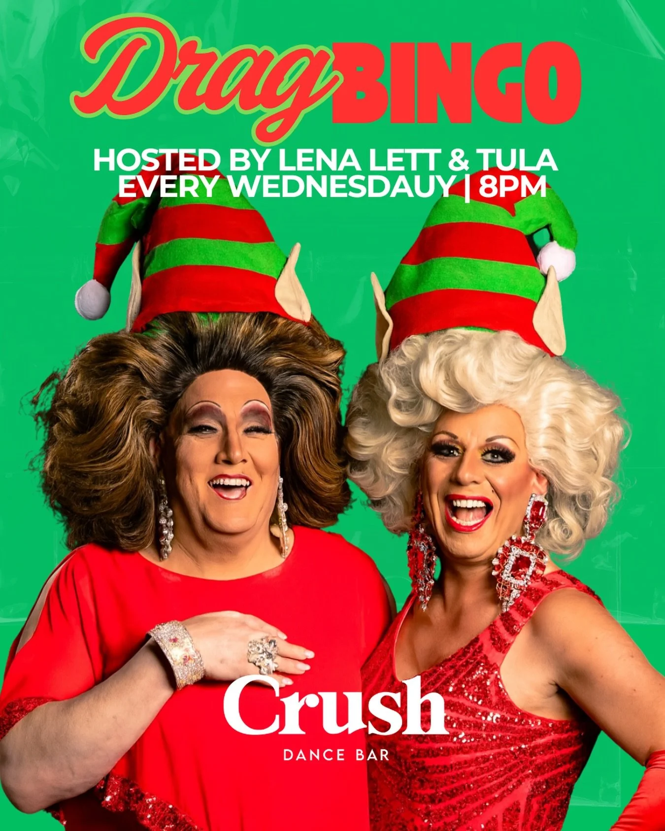The elves are back tonight! 😉🎁

Drag Bingo with @empresslena &amp; @the_lady_tula tonight at 8PM! 🎄✨

#dragbingo #costco #dcnightlife