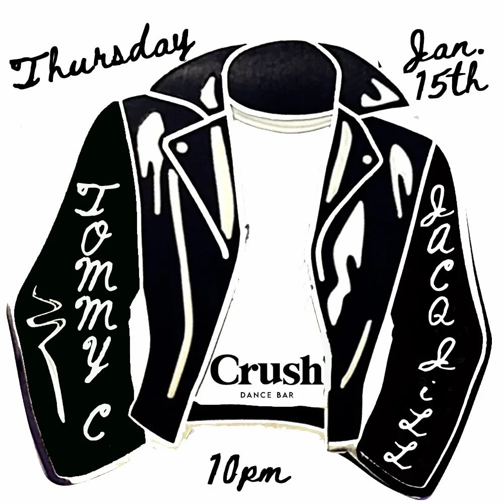 Thursday Night | 10PM | Studio B | @tommy_cornelis &amp; @itsjacqjill #malweekend #mallorydc