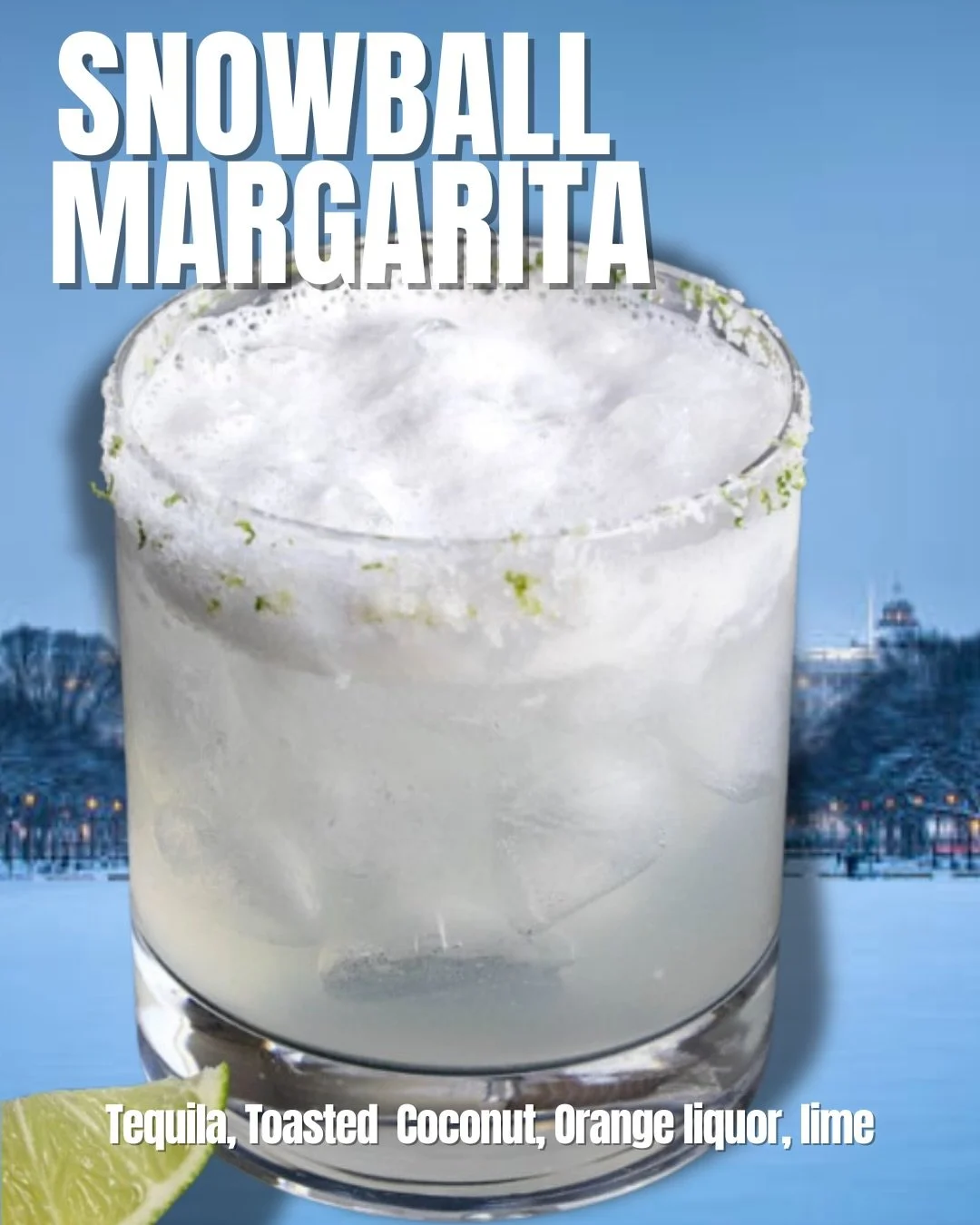 Limited snowstorm drinks $9! While supplies last! ☃️ 

Open today at 2PM!