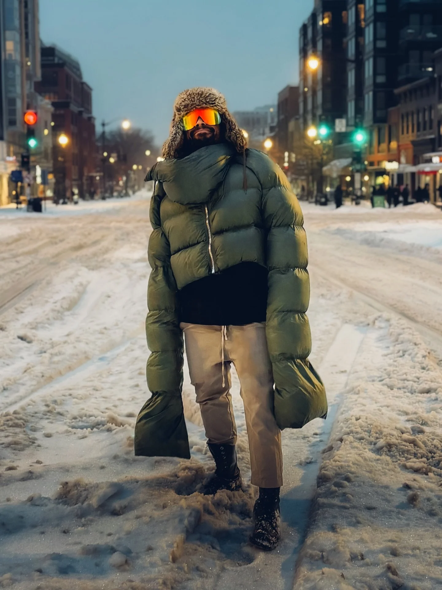 It&rsquo;s a brrrrrtiful day in the neighborhood. ❄️