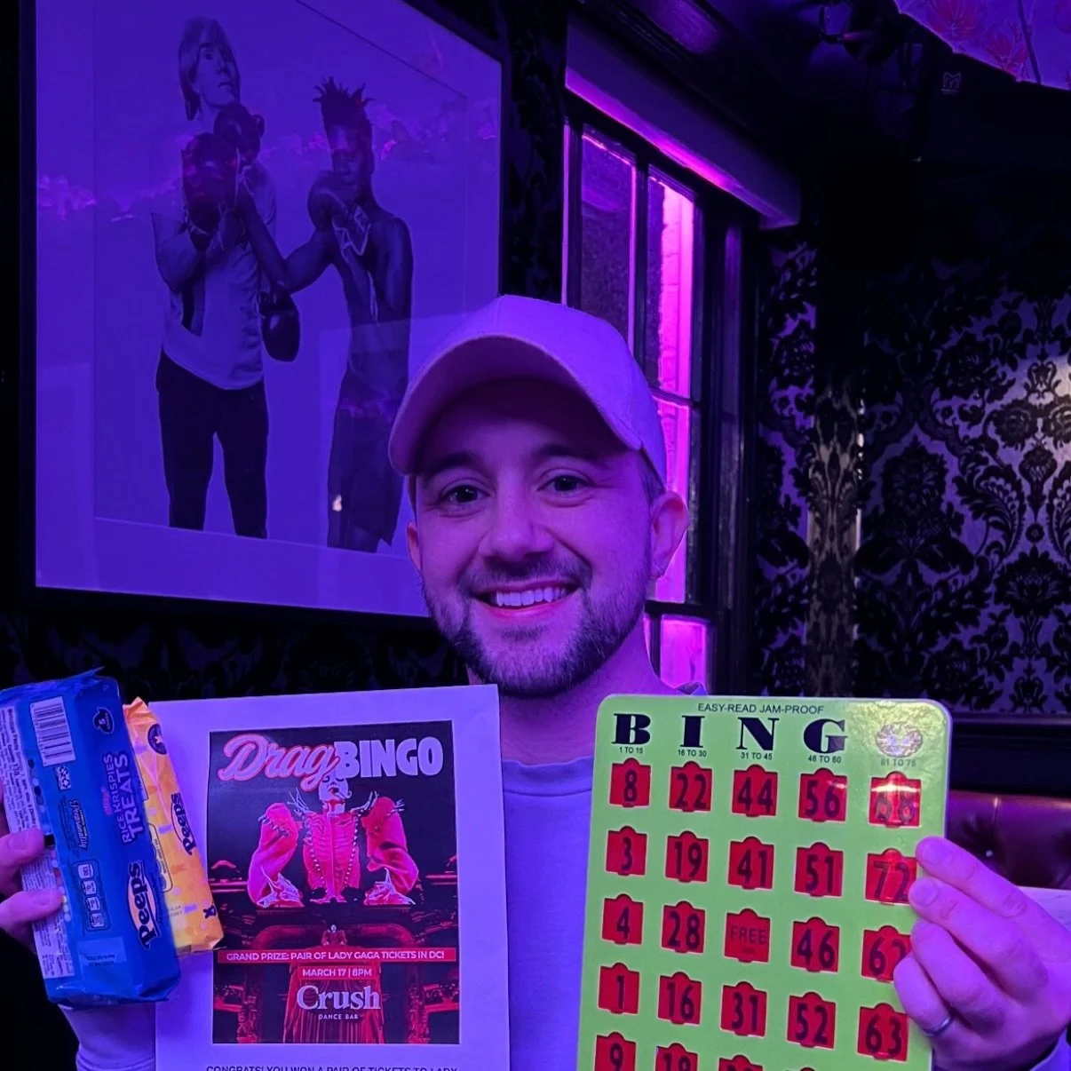 Wednesday Bingo fun! See you next week at 8PM! 🧡