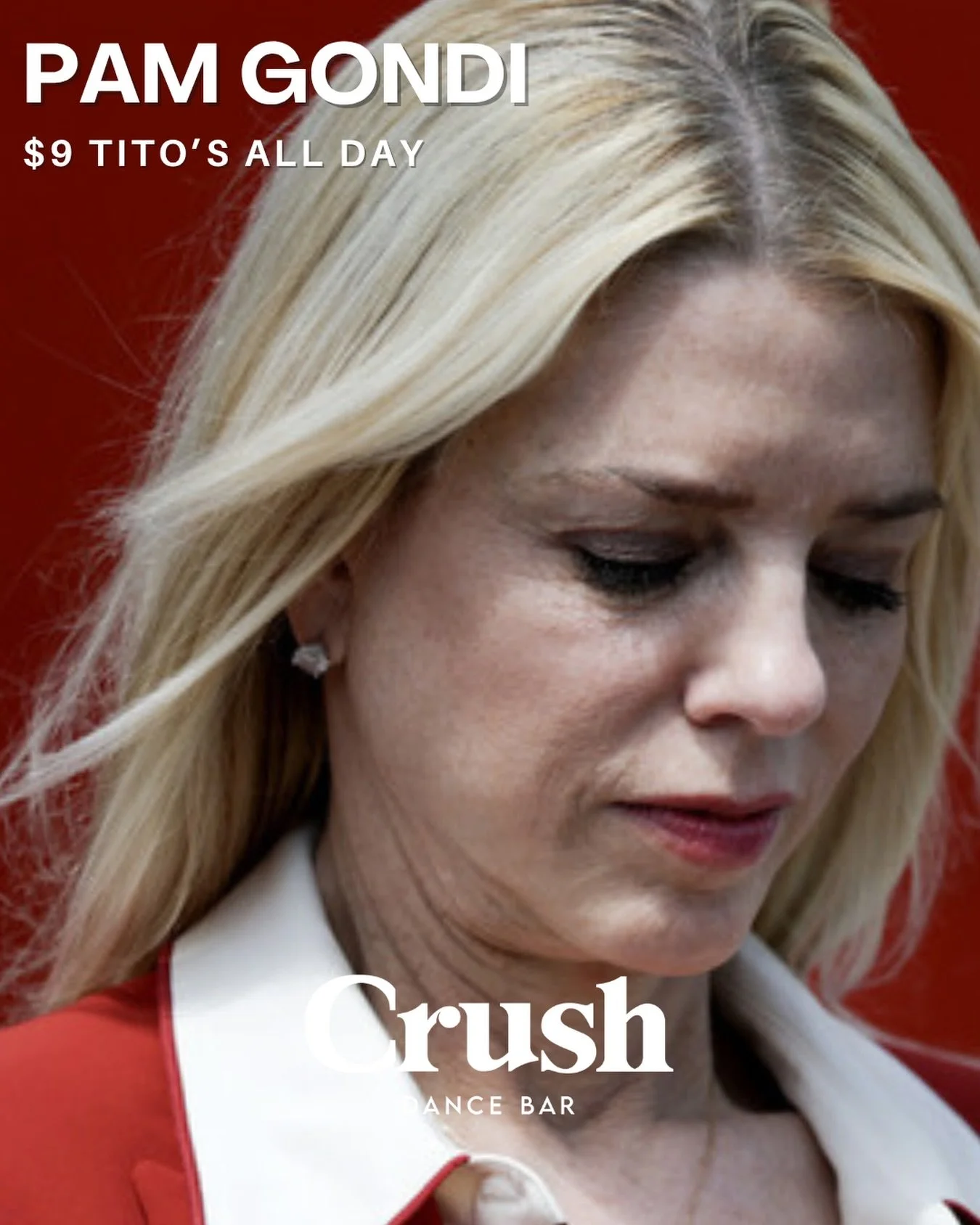 Say girlll bye with $9 Tito&rsquo;s all day! Open at 6PM