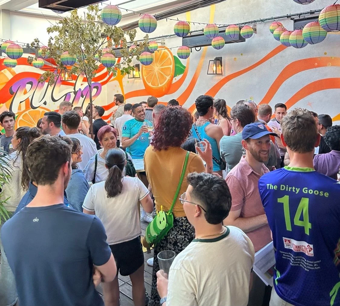 Tuesday patio vibes 🏳️&zwj;🌈 We love all night happy hour 🍻