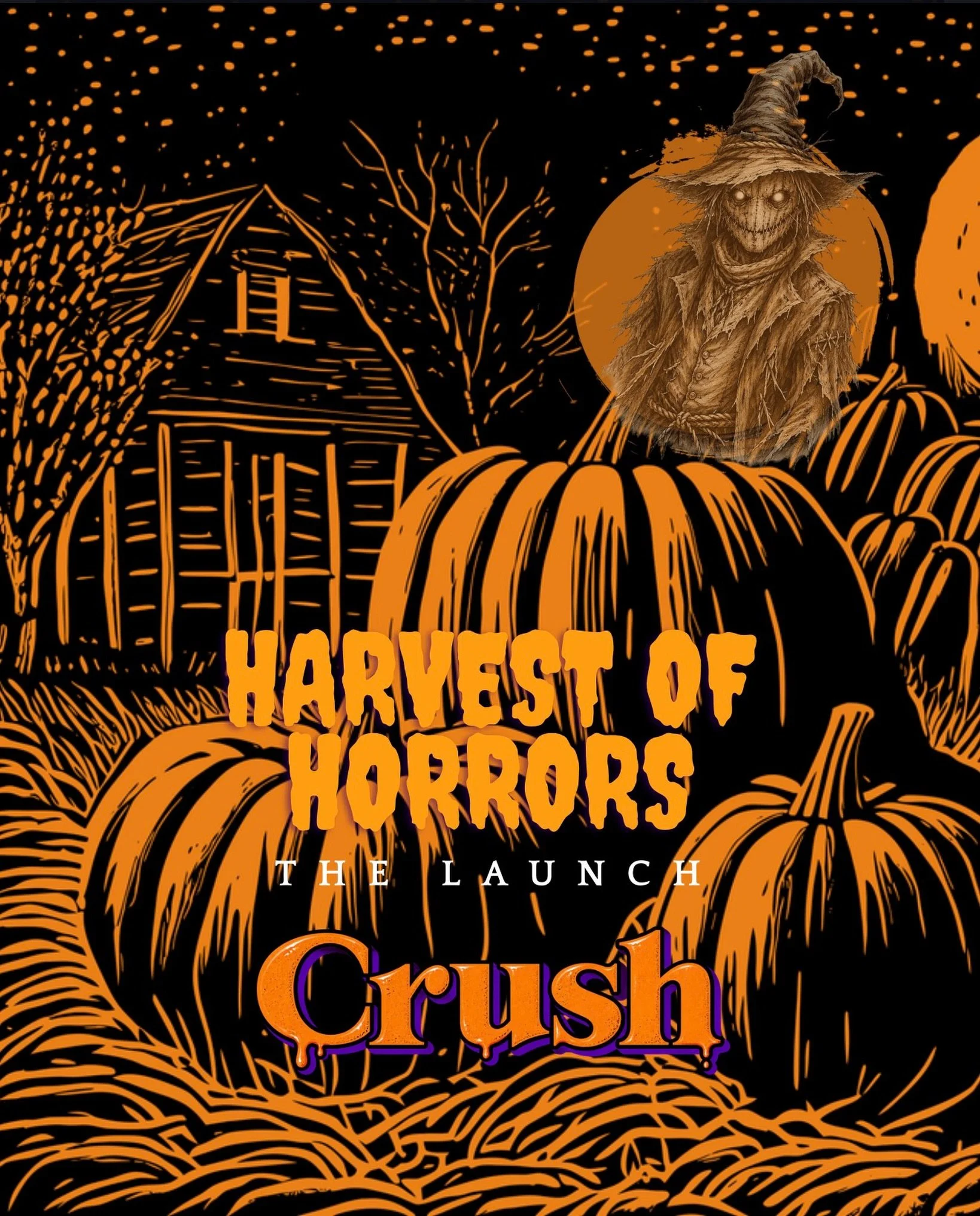 Harvest of Horrors: The Launch
Crush has transformed for the month of October. 
Enter as you wish. 

#halloween
#crushdancebar