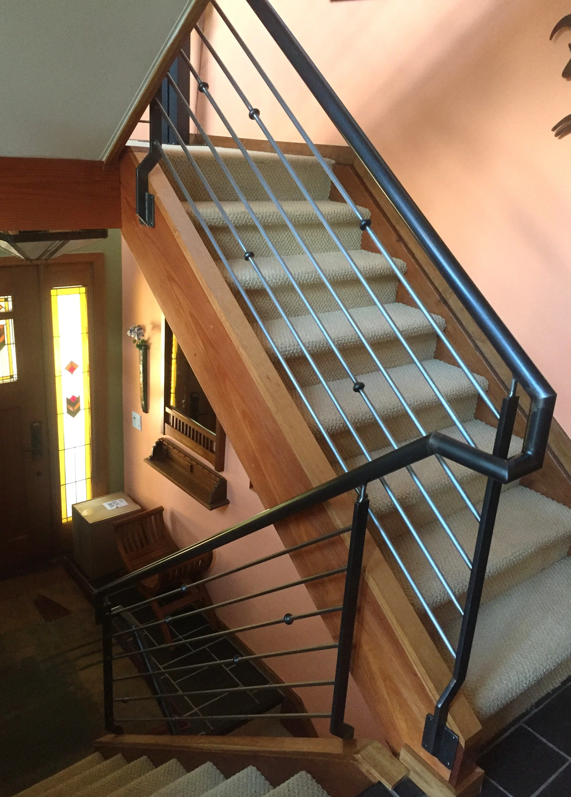 Horizontal Bar with Decorative Bushings