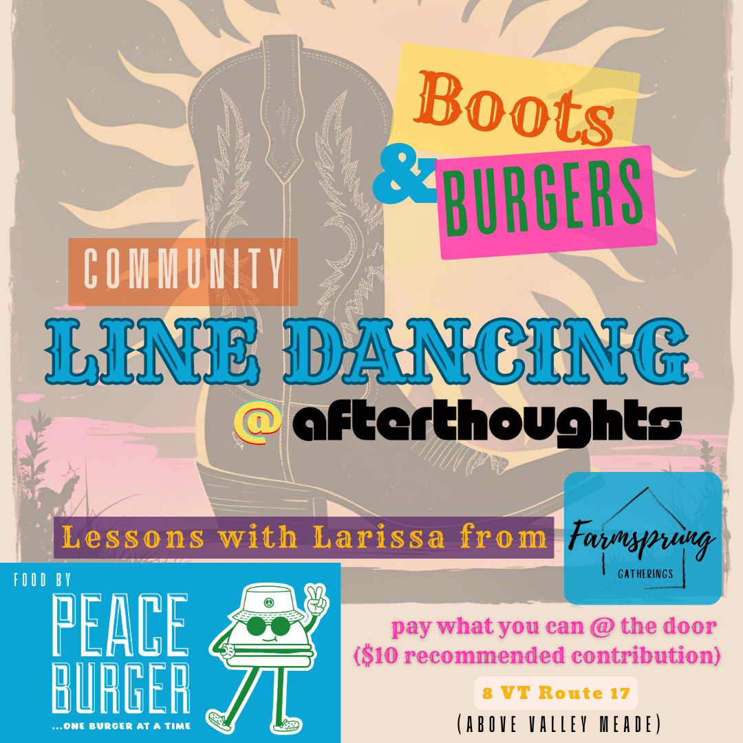 Boots & Burgers | Community Line Dancing @ Afterthoughts