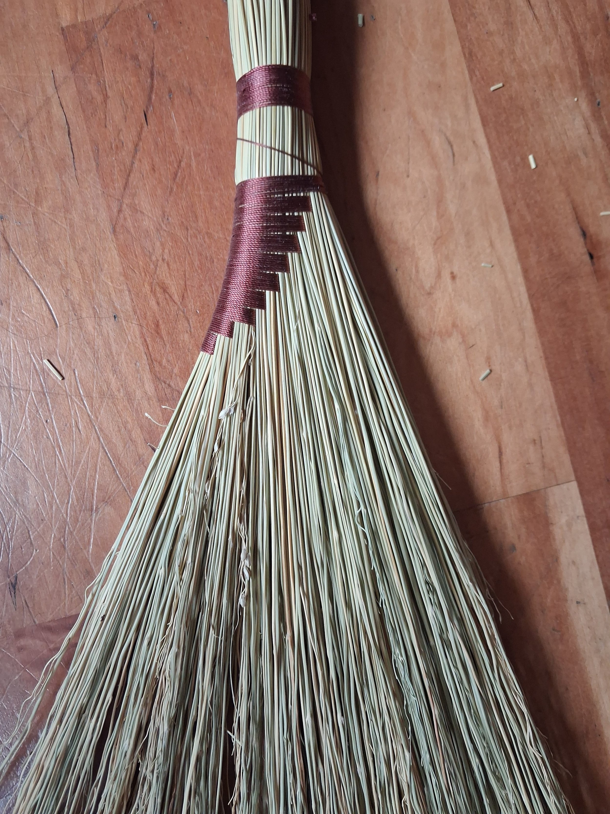 Standard Turkey Wing Broom - Hand Bound in West Cork