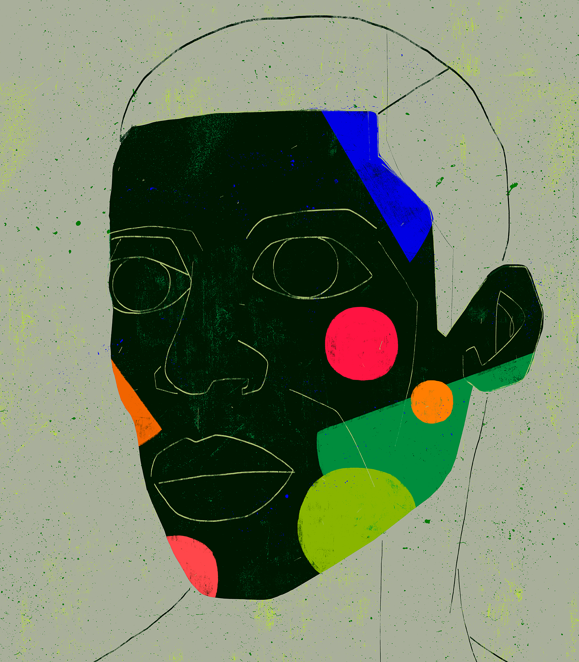 Ignis #2, 2025. Giclée print. 70 x 80 cm. Limited Edition of 10.