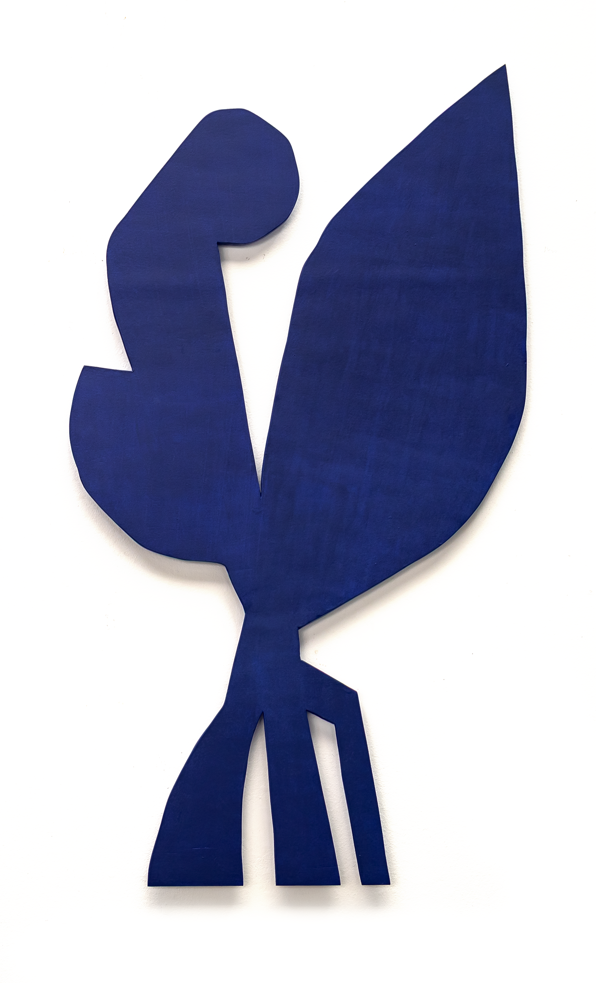 Estrutura Vernacular III, 2026. 78 x 140 x 4 cm. Enamel on wood.