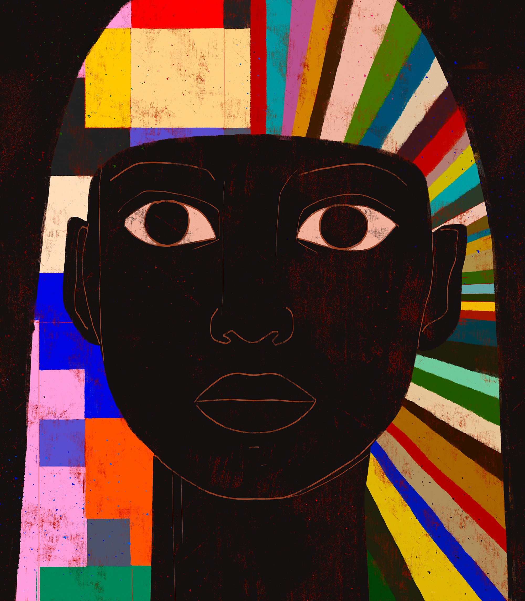 Ignis #1, 2025. Giclée print. 70 x 80 cm. Limited Edition of 10.