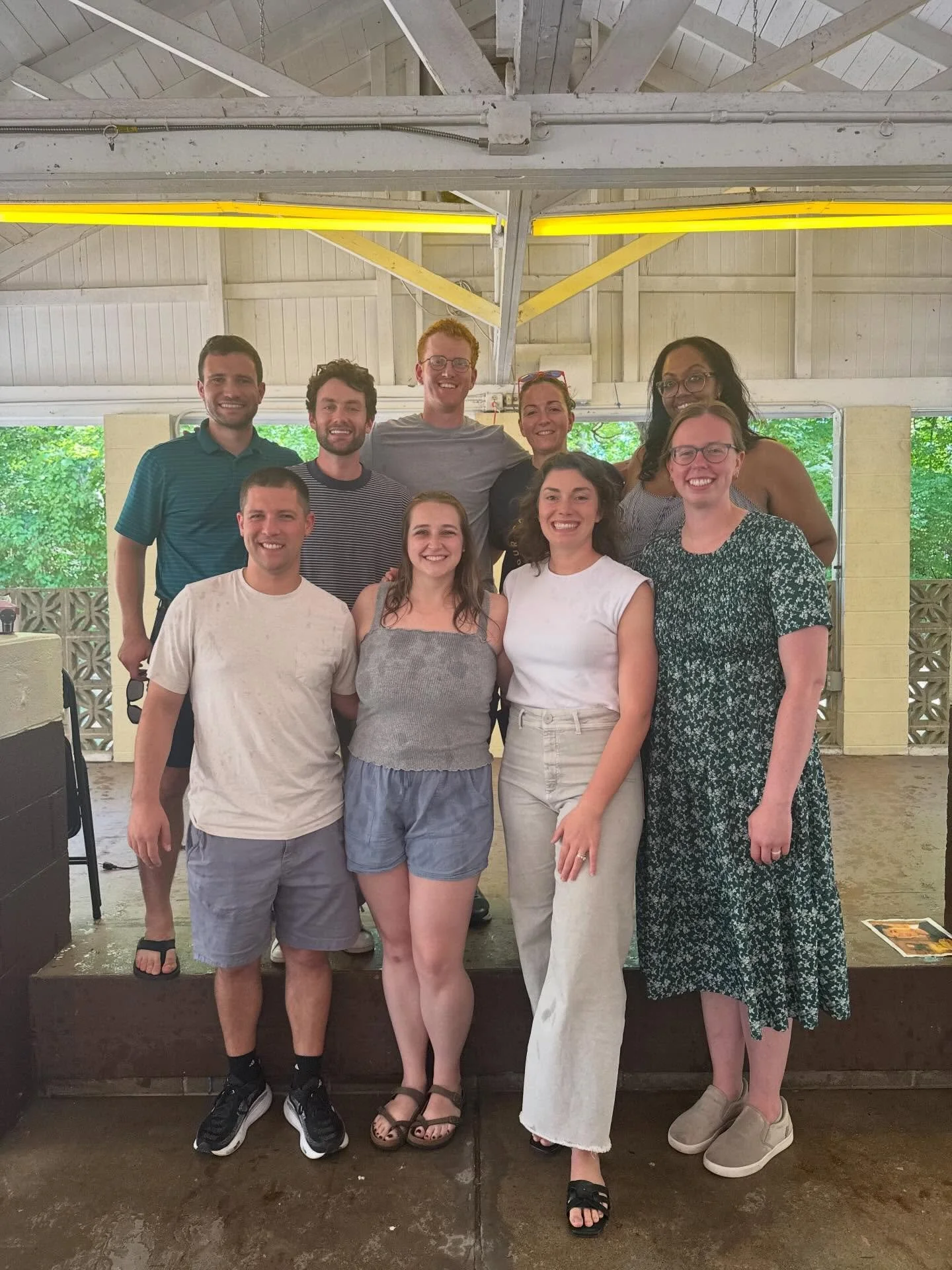 Last Friday the whole residency - faculty, residents, and clinical staff - got to enjoy a lovely picnic and our Annual 3rd Roast! 
The interns did a great job roasting our 3rd years! 😂
