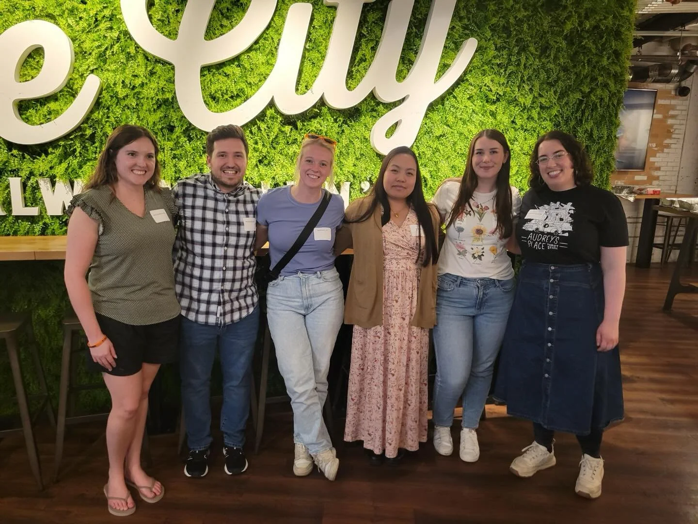 Who are these lovely new faces? Some of our new interns!! 
We had so much fun at our Match Day Celebration! 🥳  And we are even more pumped to start working with these new friends! 
(Check out the photo bomb 😂)