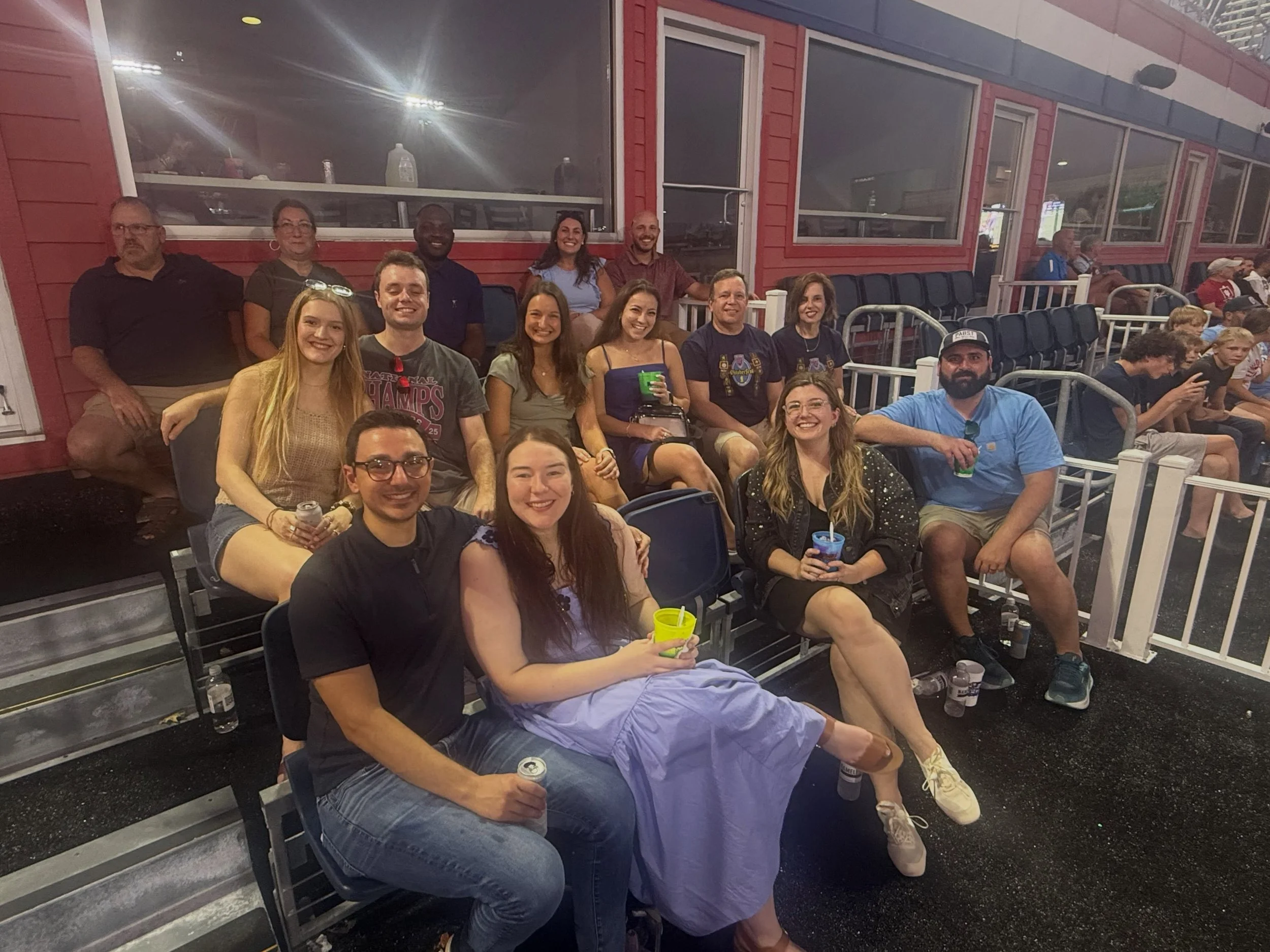 Out of the clinic and into the stands 🩺⚽️ Thankful for Franciscan for inviting our residents out to enjoy a Indy Eleven game together! Go boys in blue! #familymedicineresidency #familymedicine #franciscanhealth #indyeleven #fmresidency