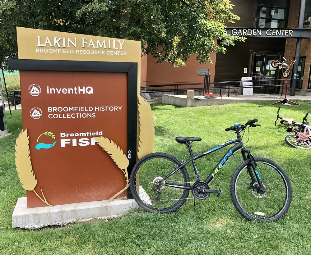 Ride Broomfield bike giveaway with Broomfield FISH