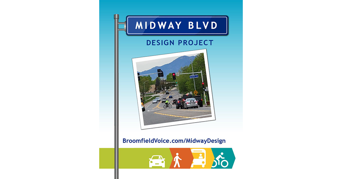 The city's survey on Midway Boulevard closes October 19th