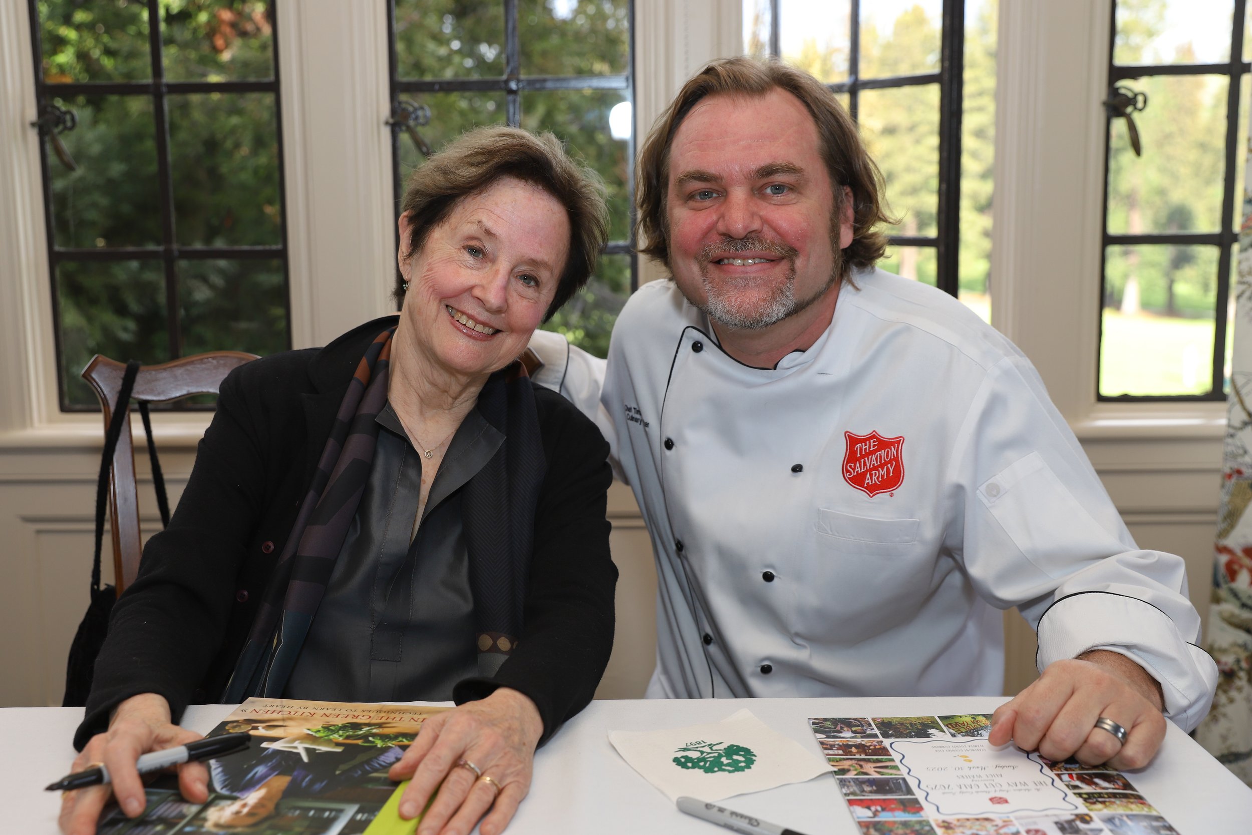 Alice Waters & Chef Tim Tucker