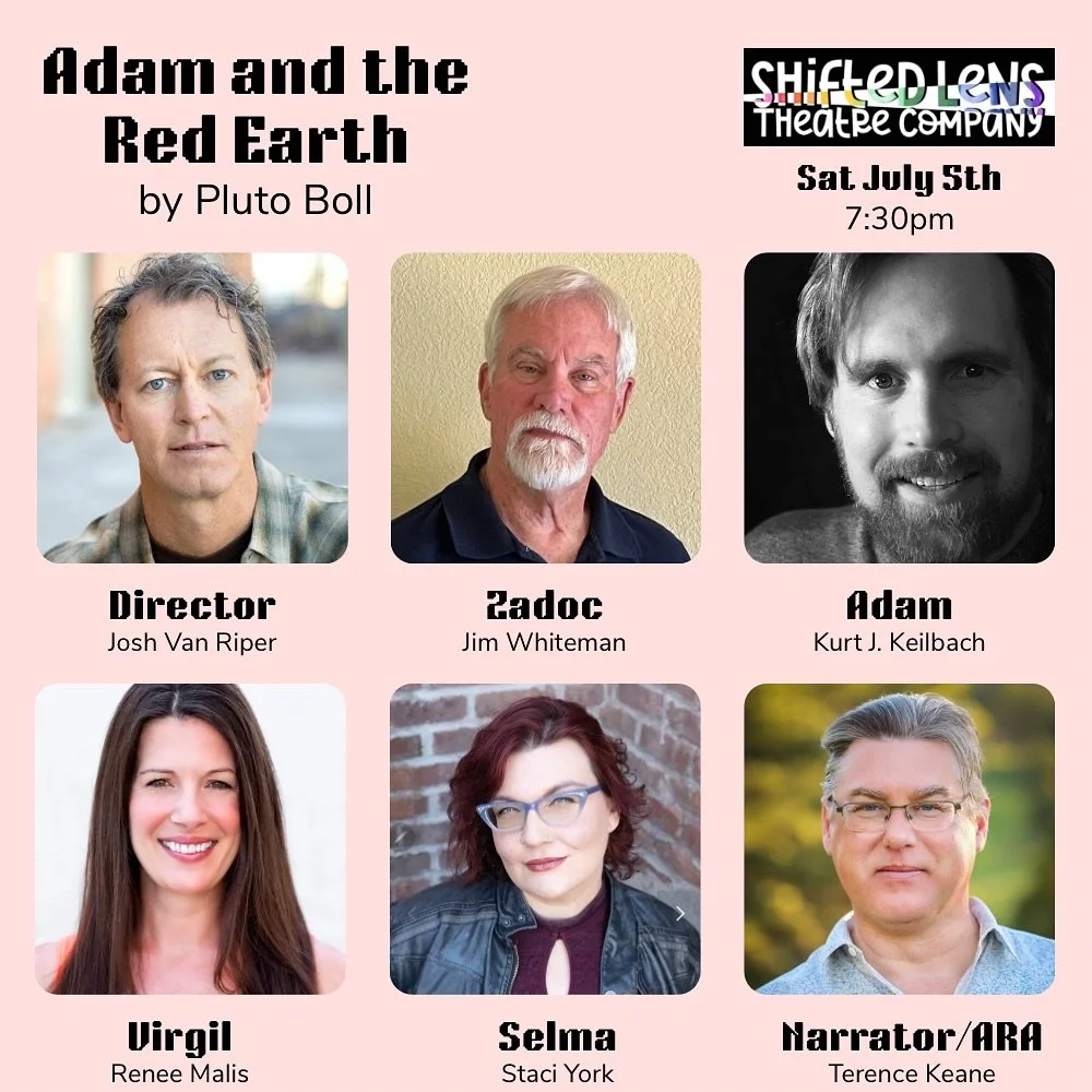 Let&rsquo;s meet some of the casts reading new plays for us at @peoplesbuilding this summer!

Adam and the Red Earth
By Pluto Boll
Saturday July 5th at 7:30pm

A Murther of Crows
By Jessica Austgen 
Saturday July 12th at 7:30pm

The Synergists
By Dyl