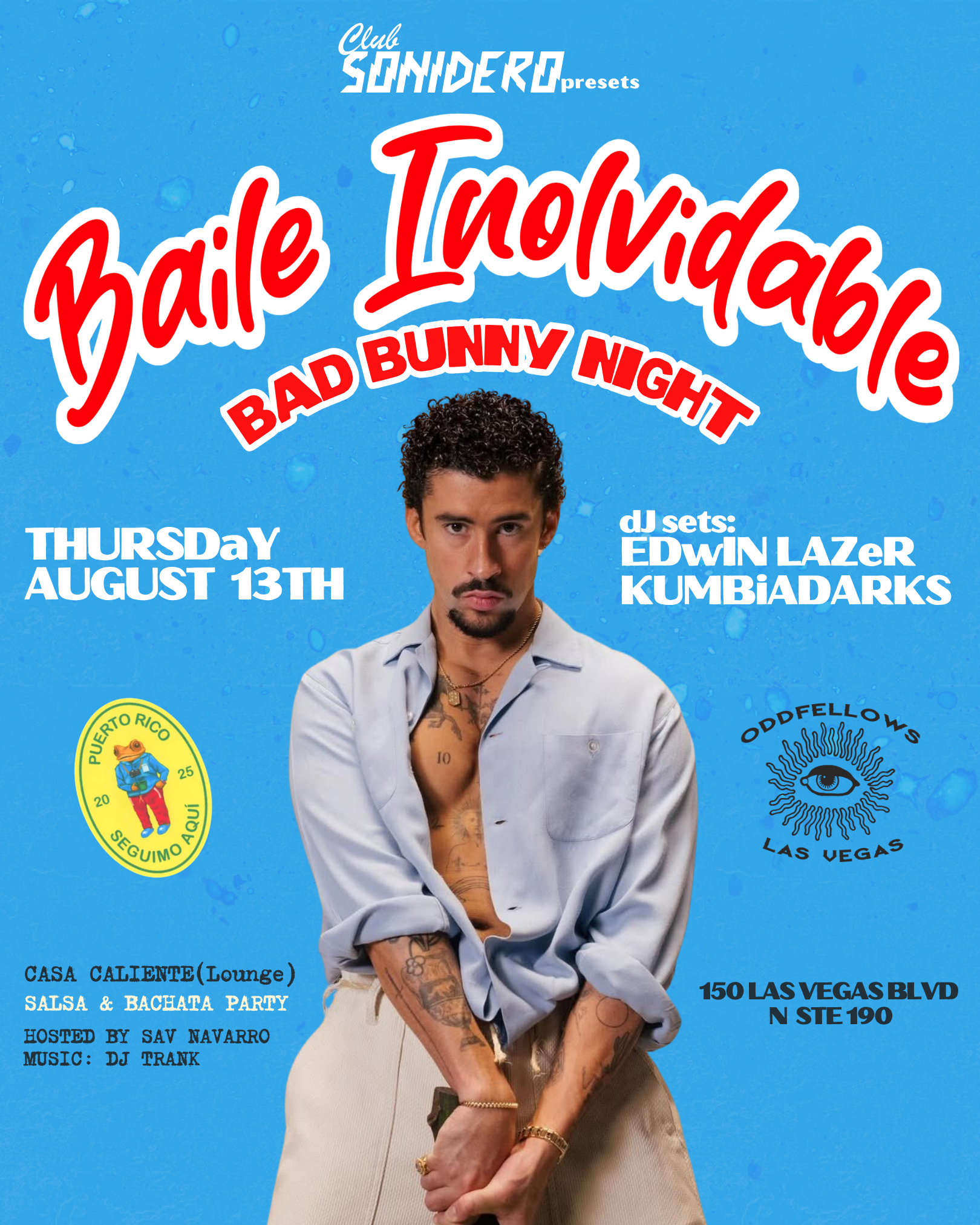 Bad Bunny Party &amp; Casa Caliente