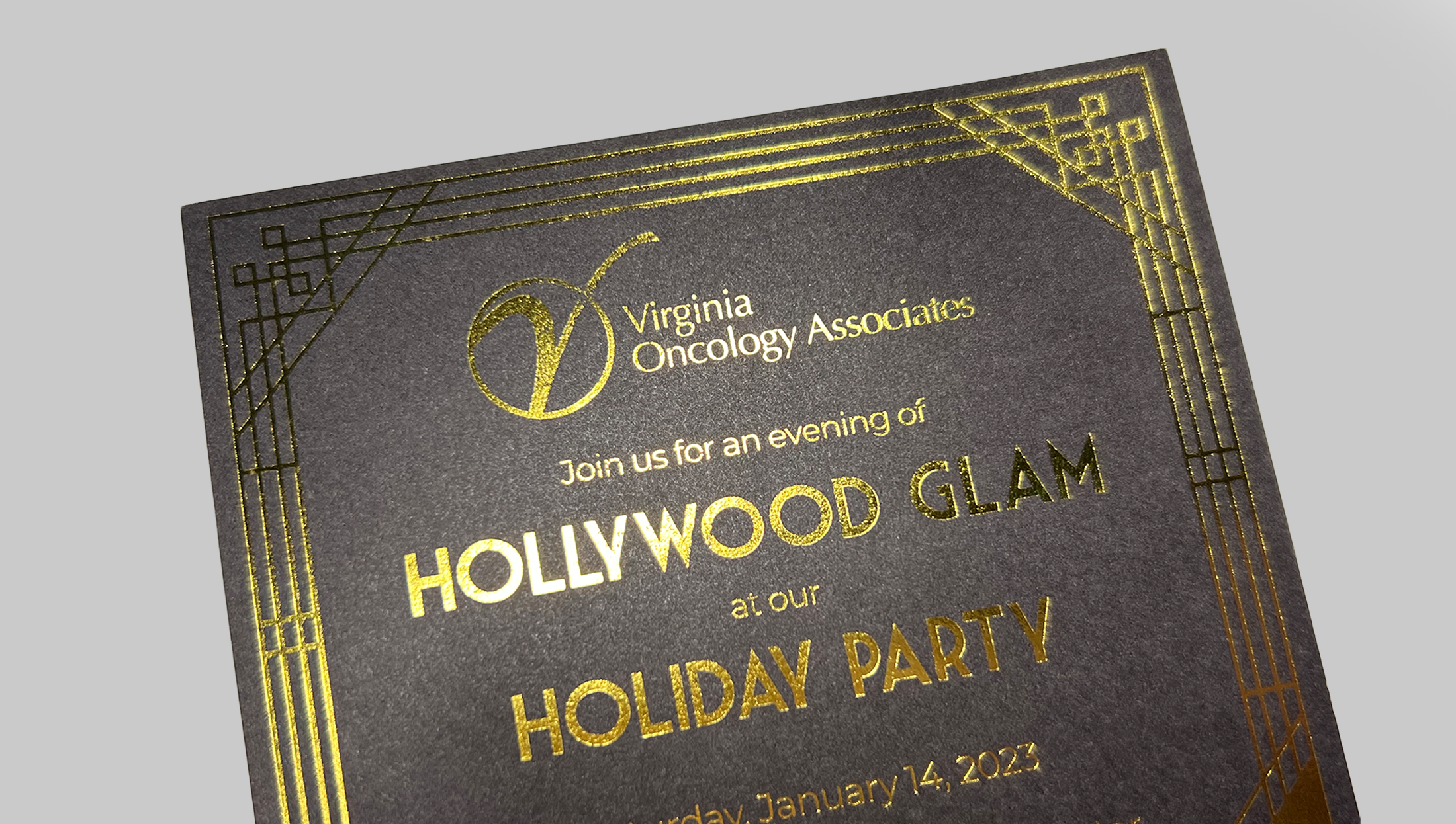 Foil Printed Event Ticket