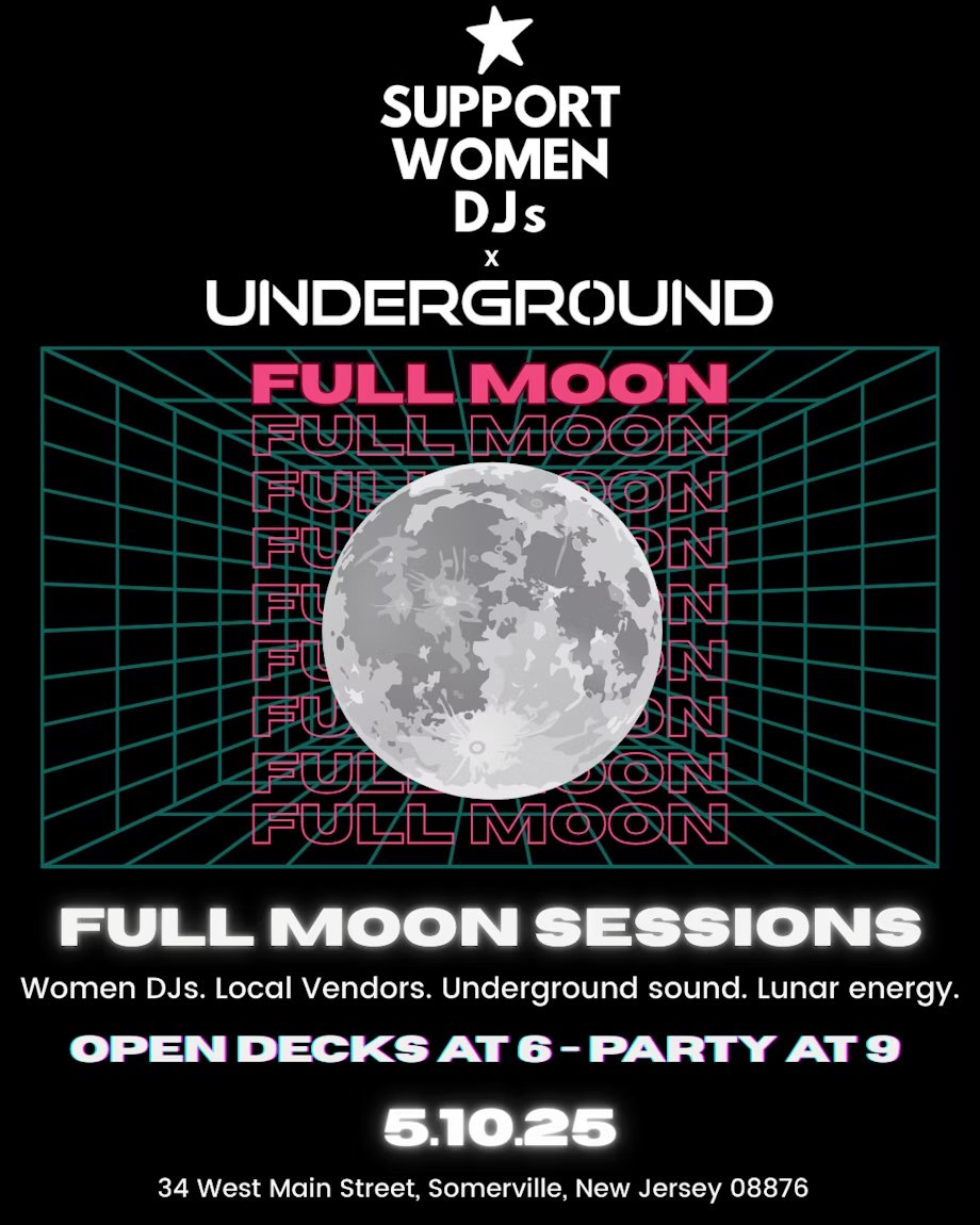 support women djs | new jersey: full moon sessions