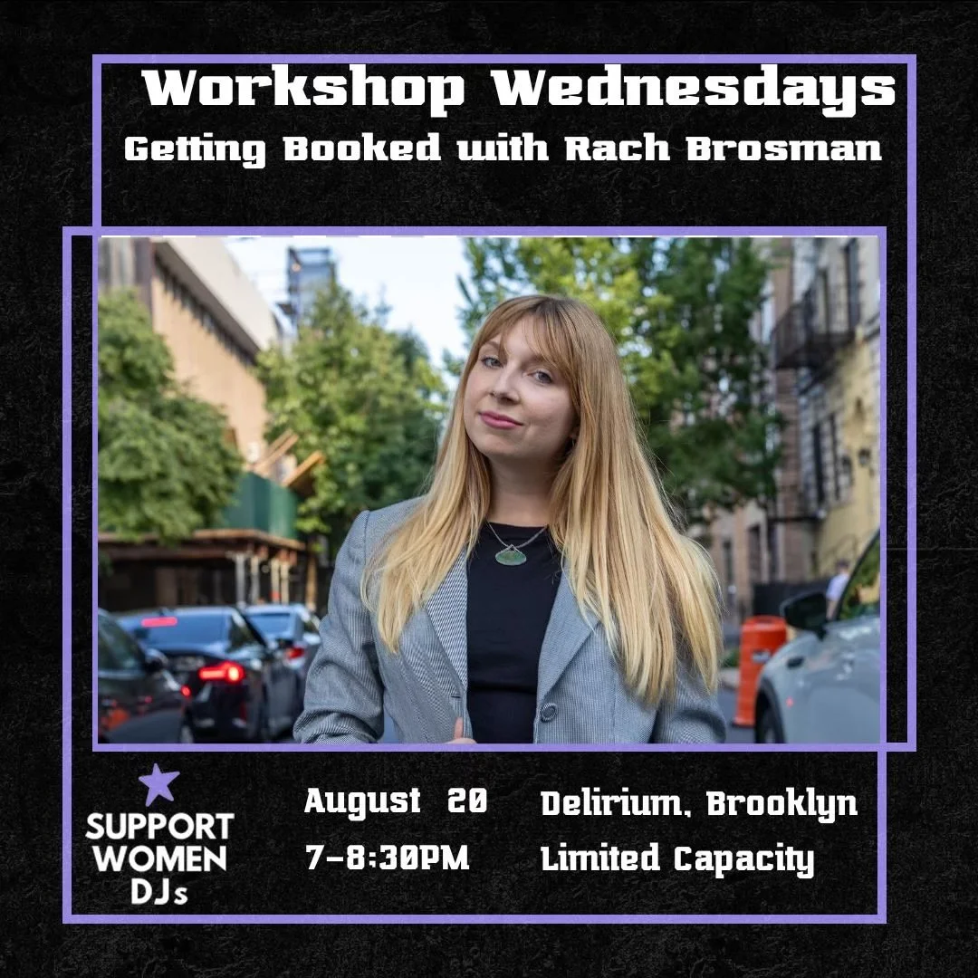 Workshop Wednesdays: Getting Booked with Rach Brosman
