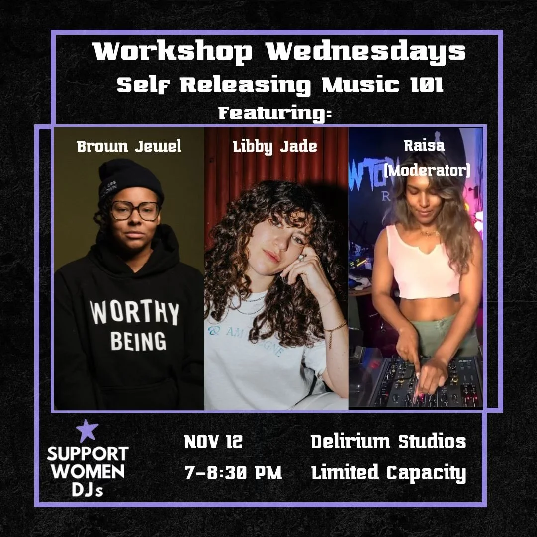 Self-Releasing Music 101 : Workshop Wednesday