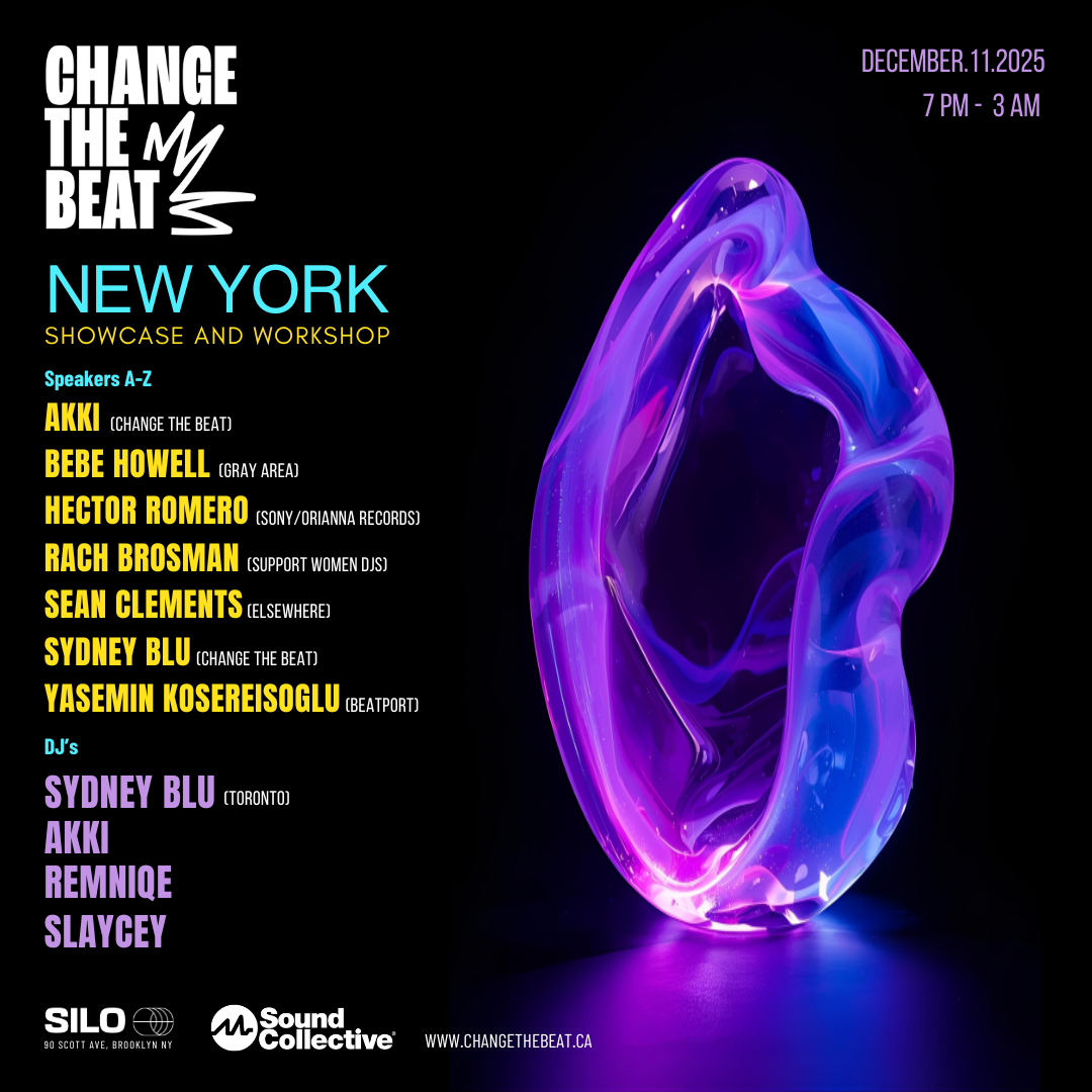 Change the Beat New York: Industry Panel, Track Feedback & Afterparty