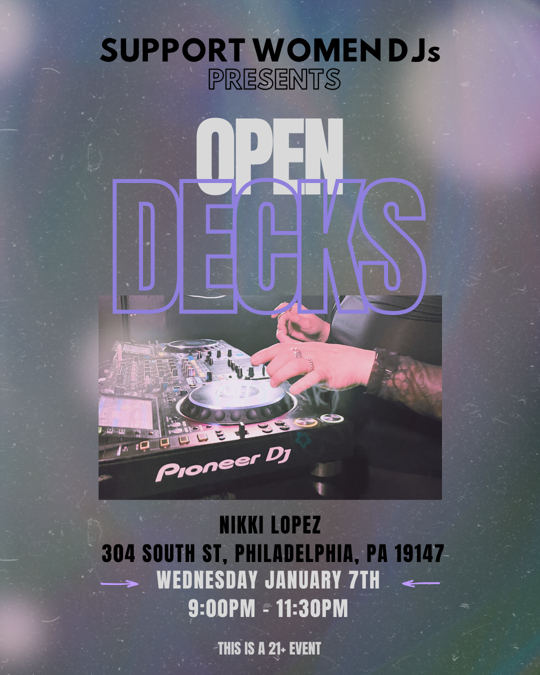 Philadelphia Chapter: Open Decks