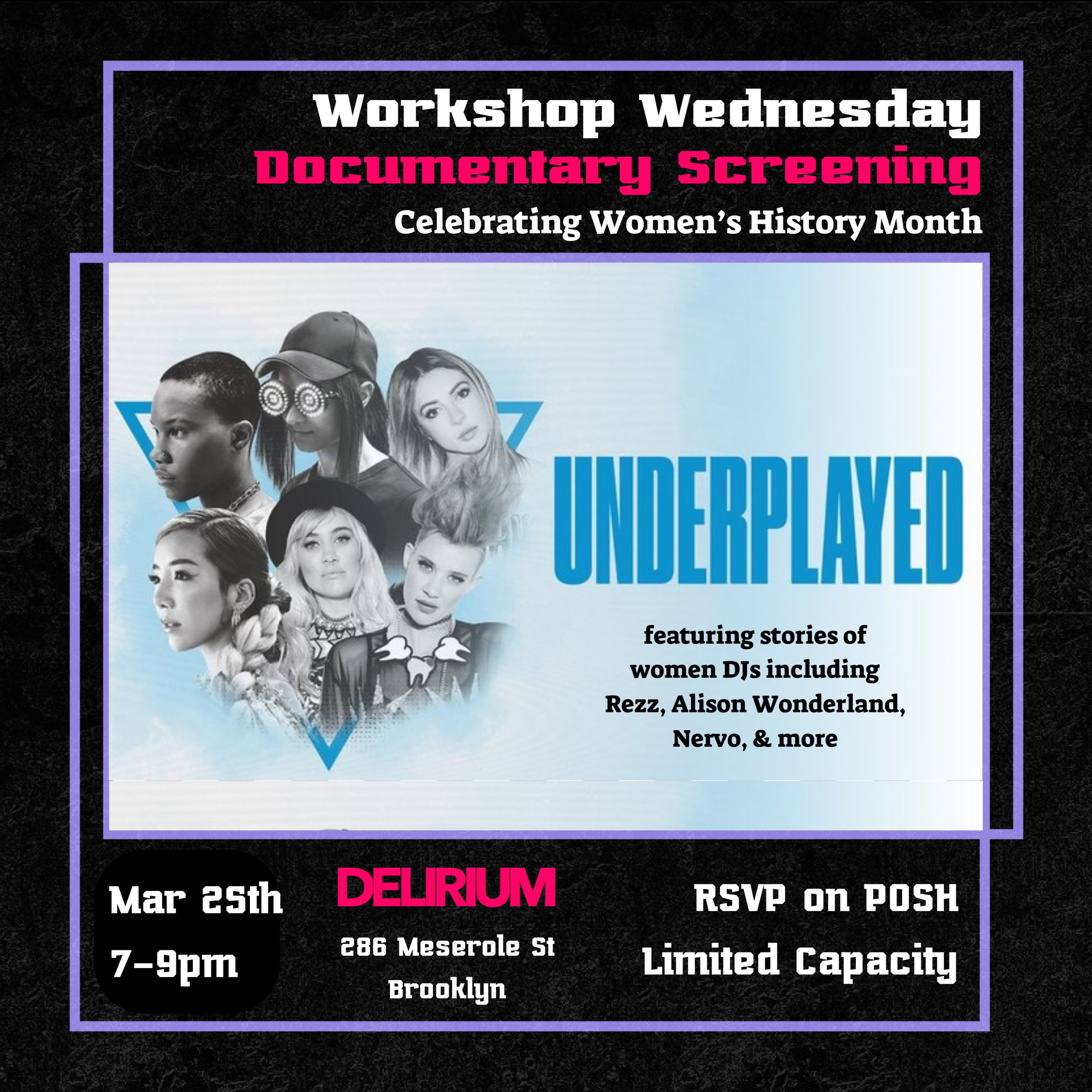 Women's History Month Doc Screening: Underplayed