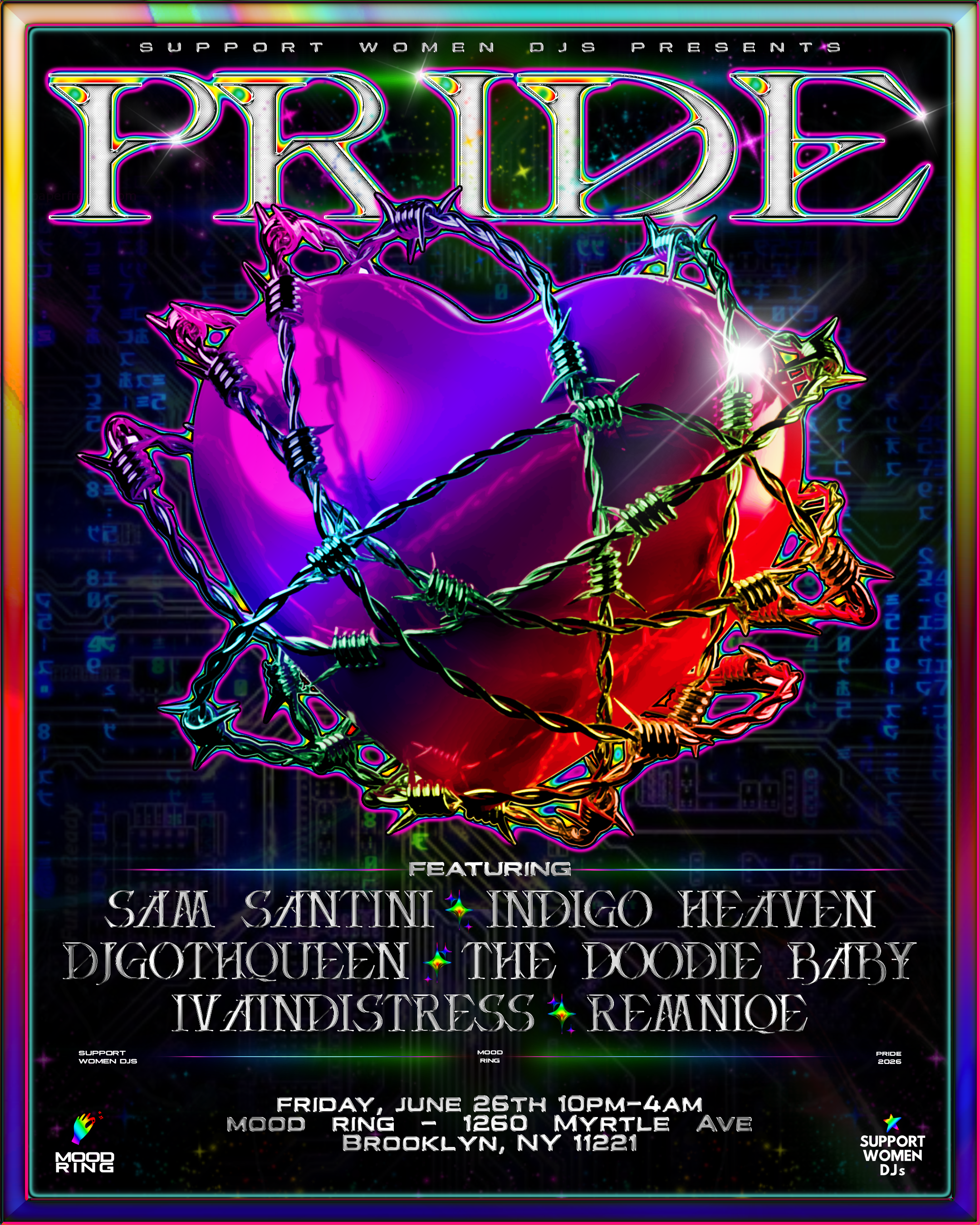 Support Women DJs presents Pride