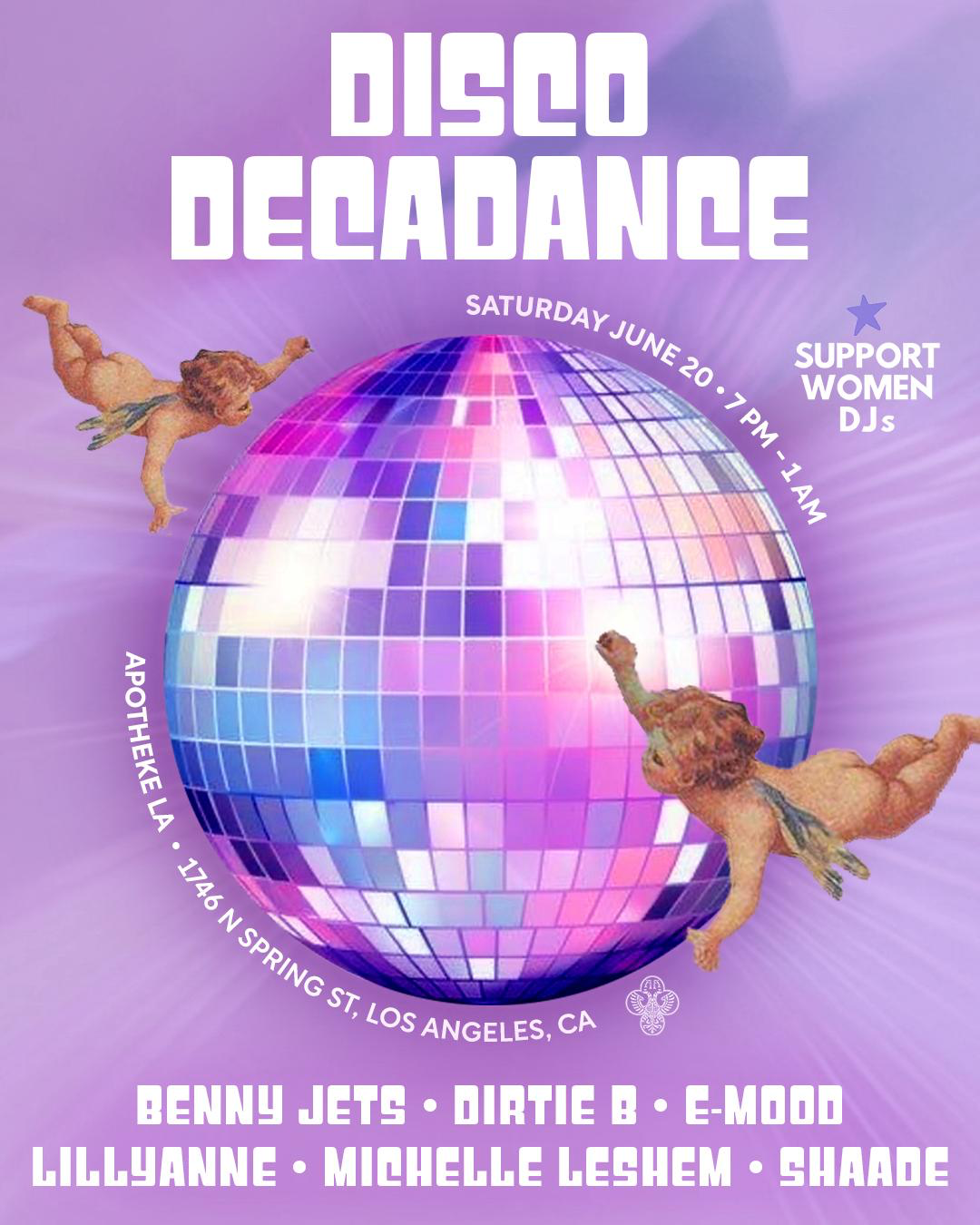 SWDJs LA: Disco Decadance