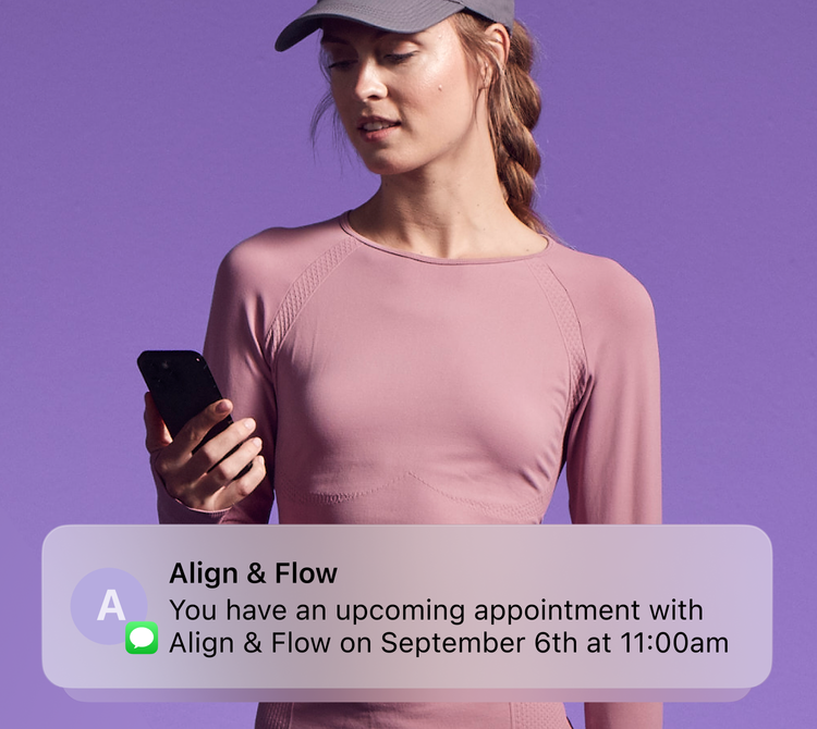 Appointment reminders text email scheduling reminders acuity