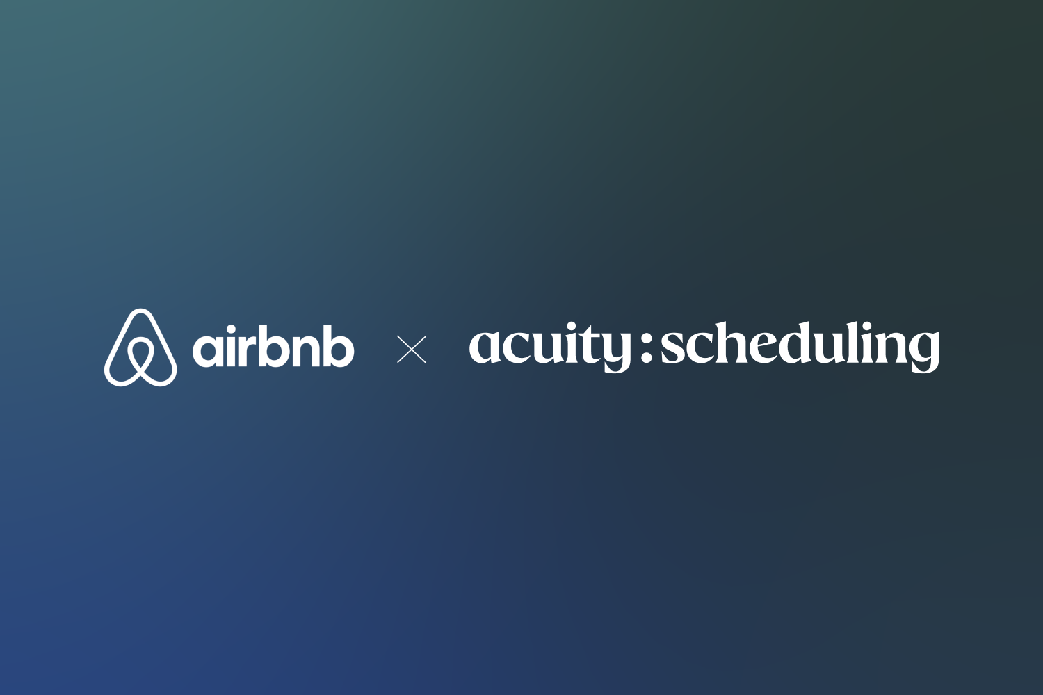 Airbnb and Acuity Scheduling integration logos