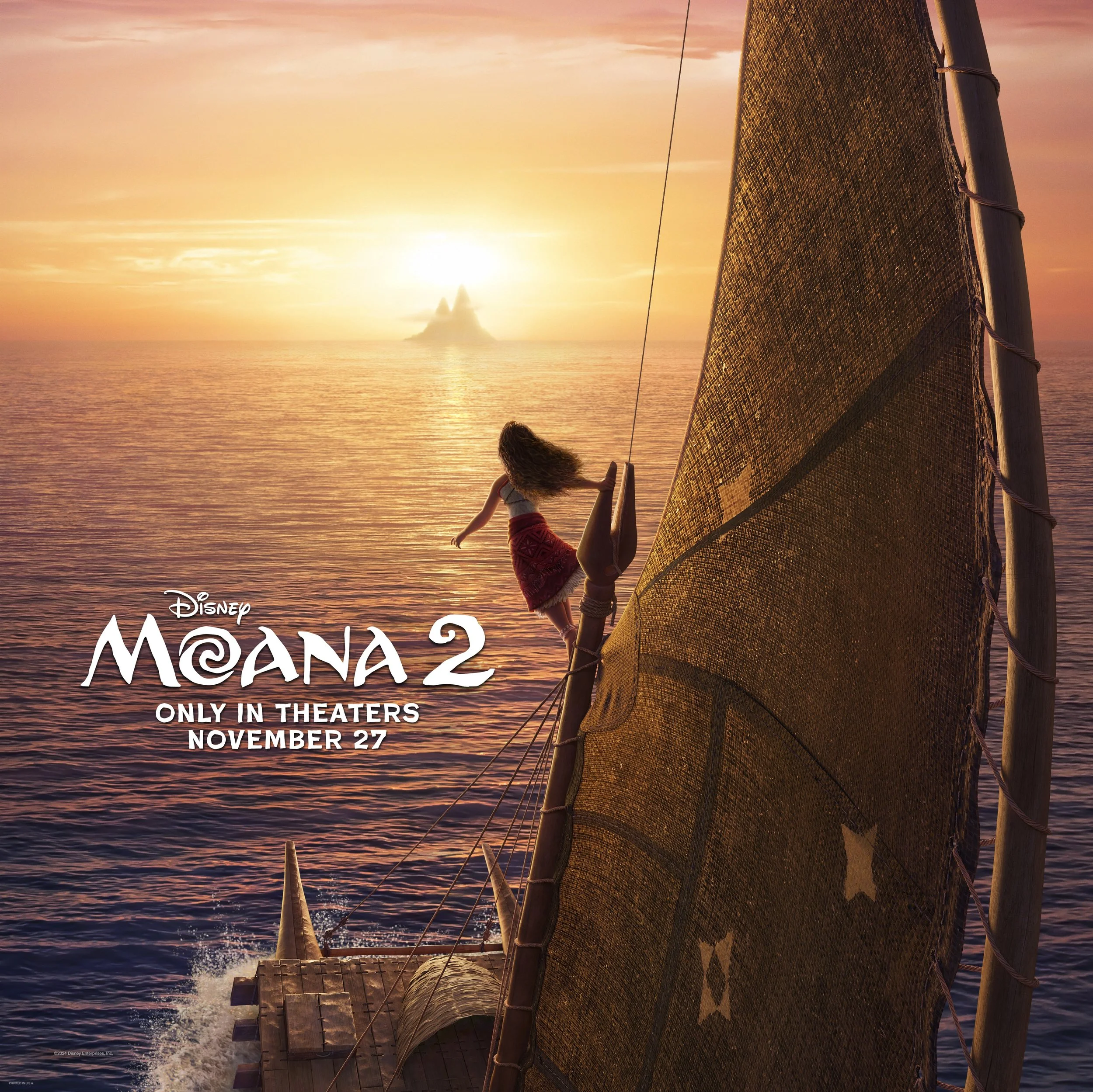 Nov. 27th - "Moana 2" - Coming exclusively to theaters this November