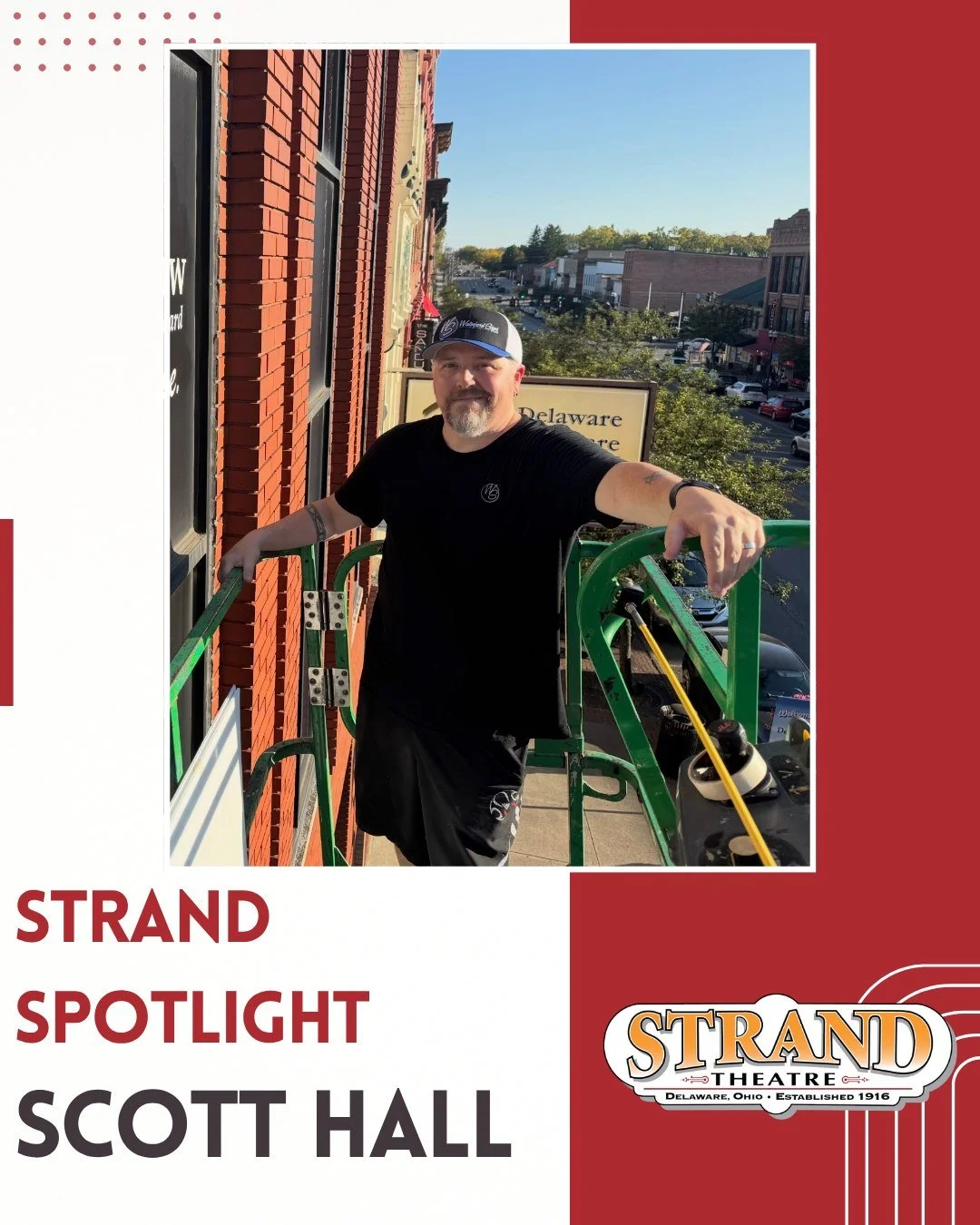 Meet our latest Strand Spotlight: Scott Hall, Owner &amp; President of Waterford Signs; a longtime partner, movie‑lover, and hometown creative who&rsquo;s been helping Delaware shine for over two decades.
Check out his story at the link in our bio