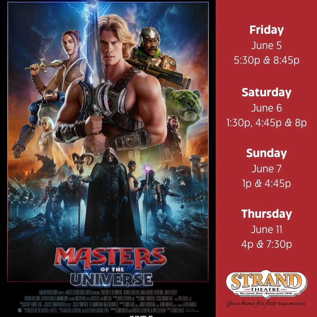 #ThisWeekend at The Strand we&rsquo;re adding Masters of the Universe to the lineup and keeping two audience favorites on the big screen:  Backrooms and The Mandalorian &amp; Grogu.