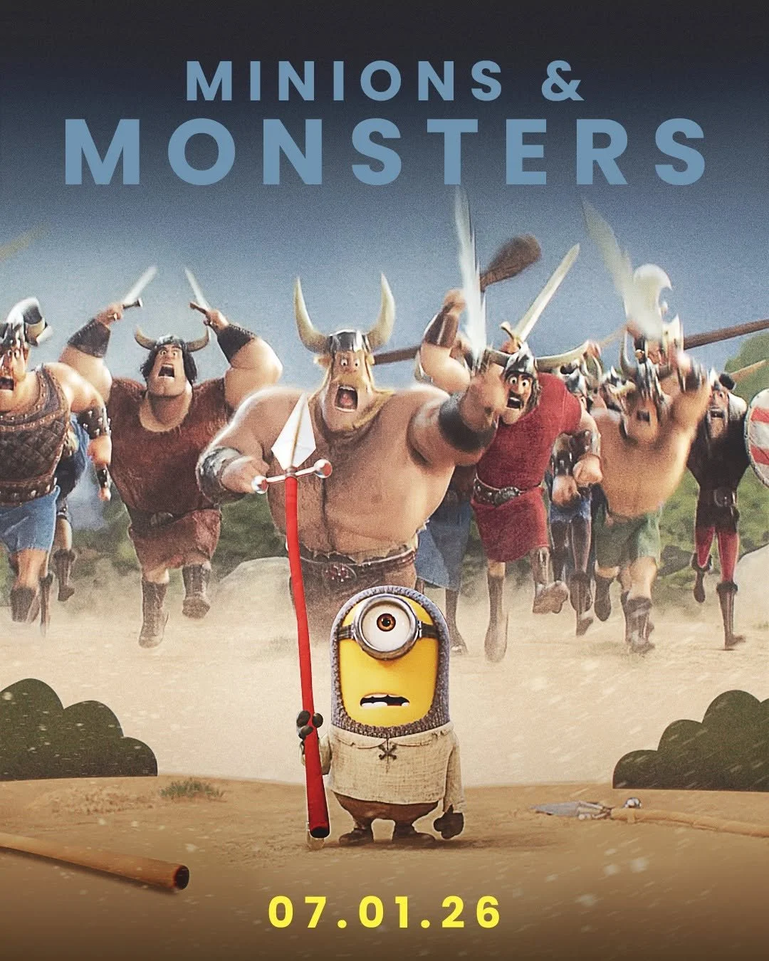 See Minions &amp; Monsters, only in theaters July 1.
